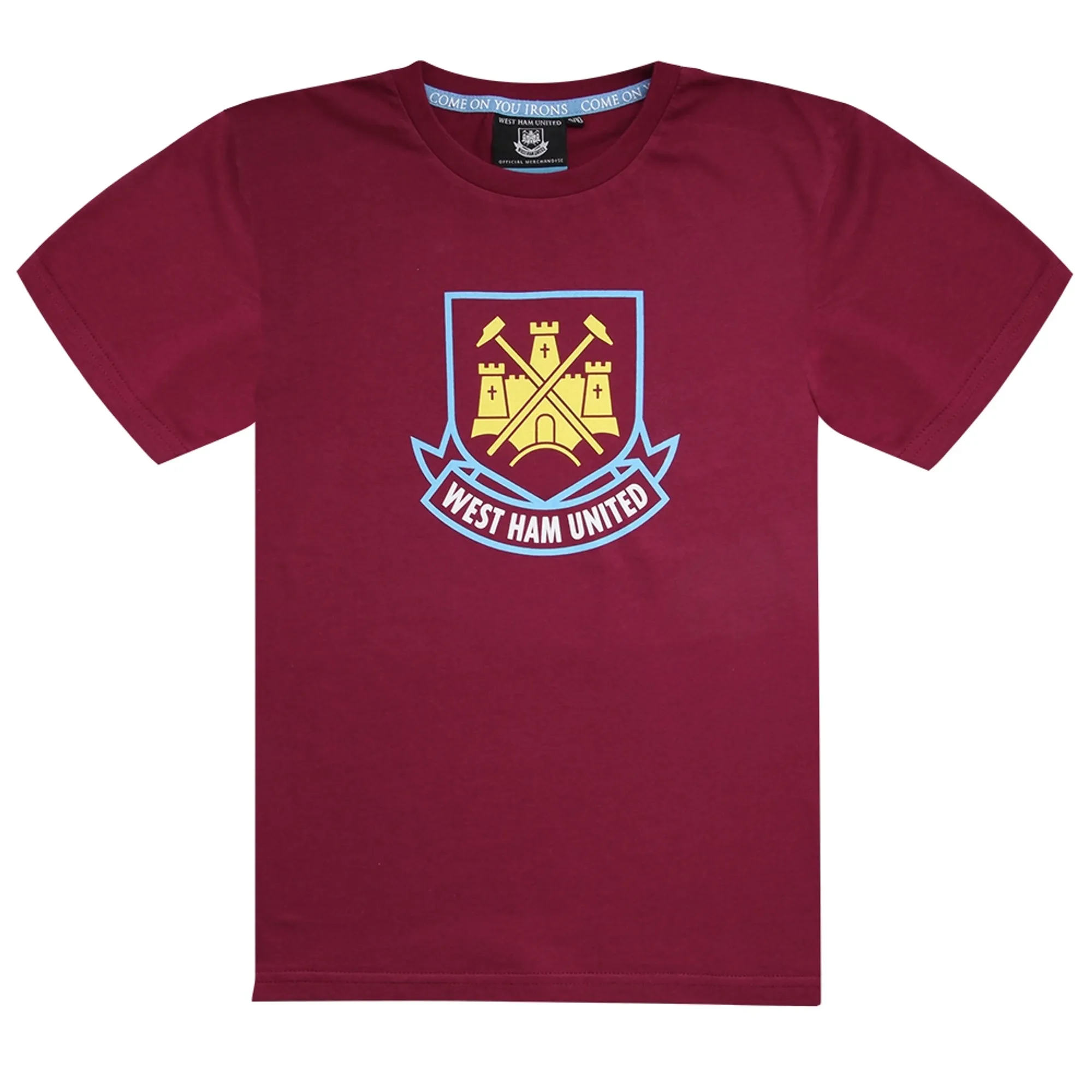 West Ham Junior Claret Crest T-Shirt
