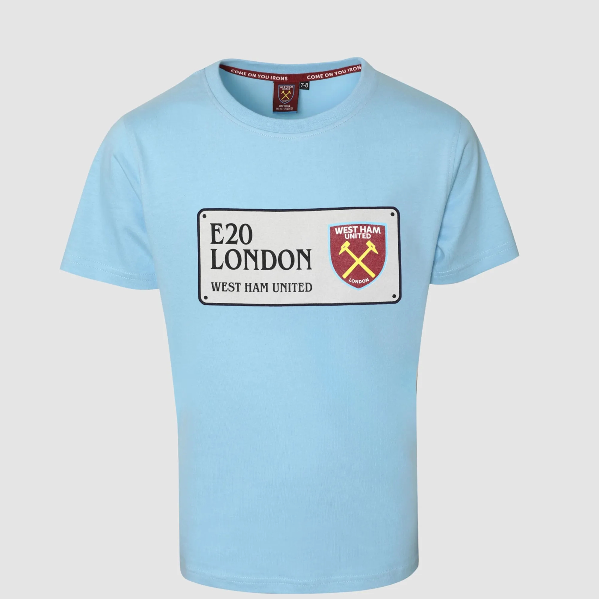 West Ham Junior Sky Street Sign T-Shirt