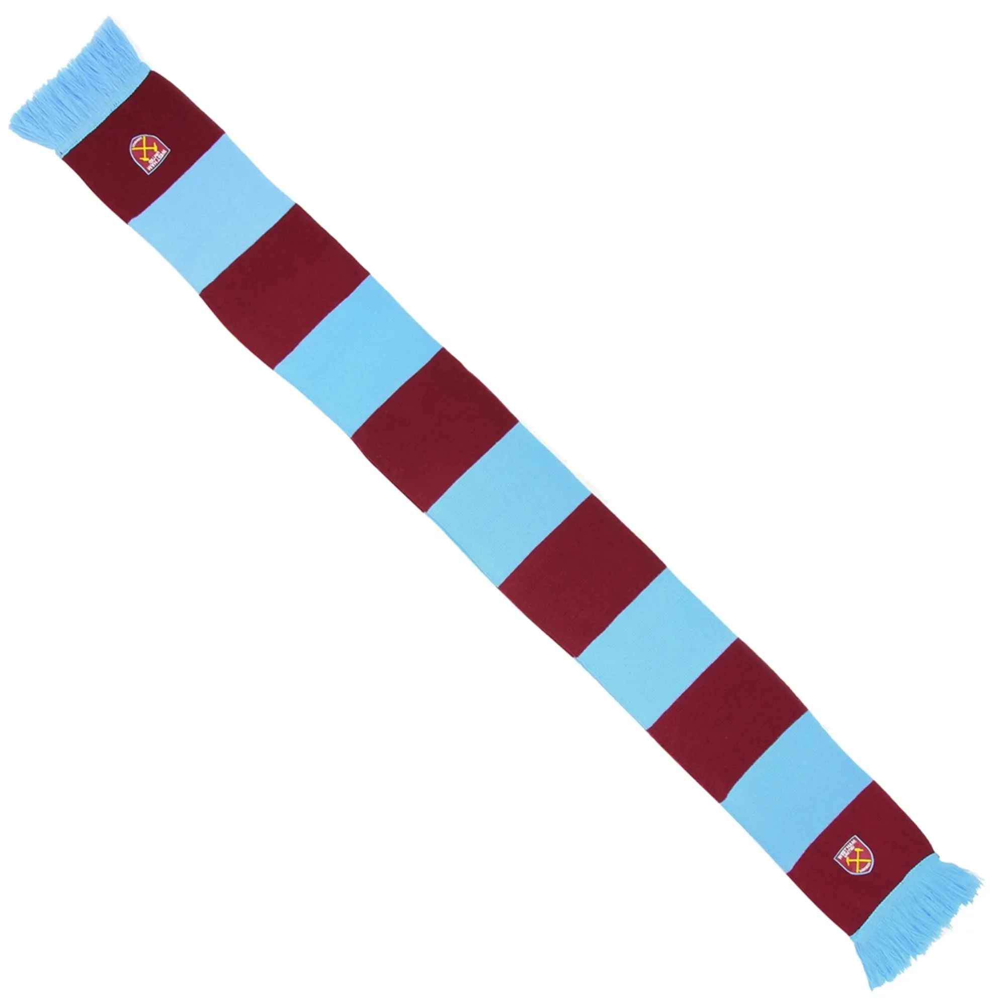 West Ham Crest Bar Scarf