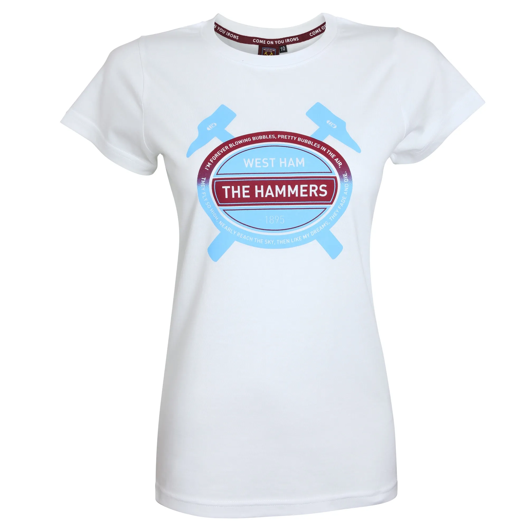 West Ham Women'S White Hammers T-Shirt