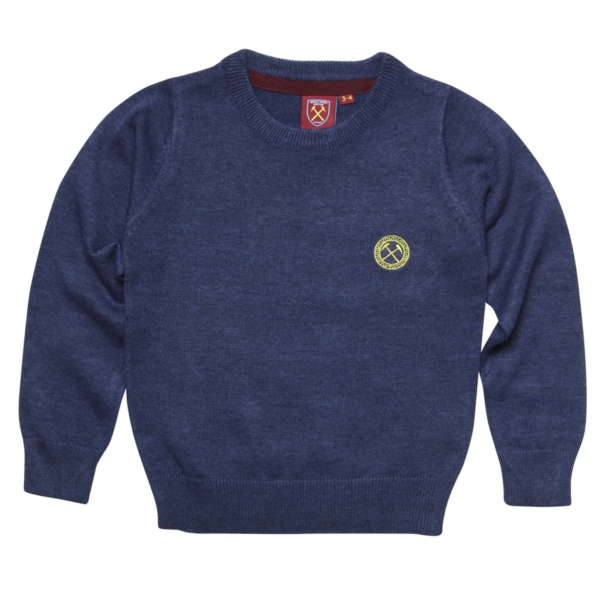 Junior Navy Marl Jumper