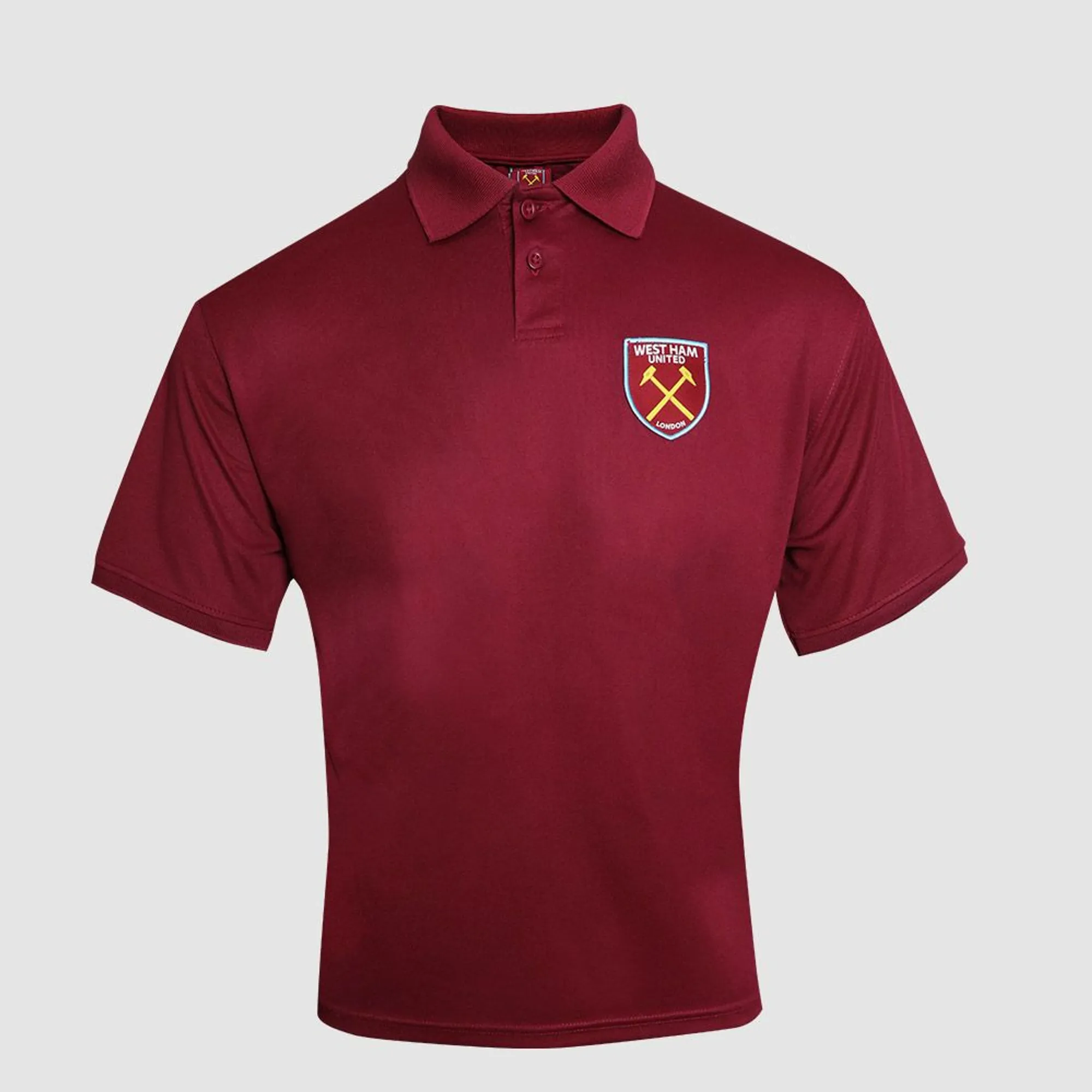Junior West Ham Claret Poly Polo