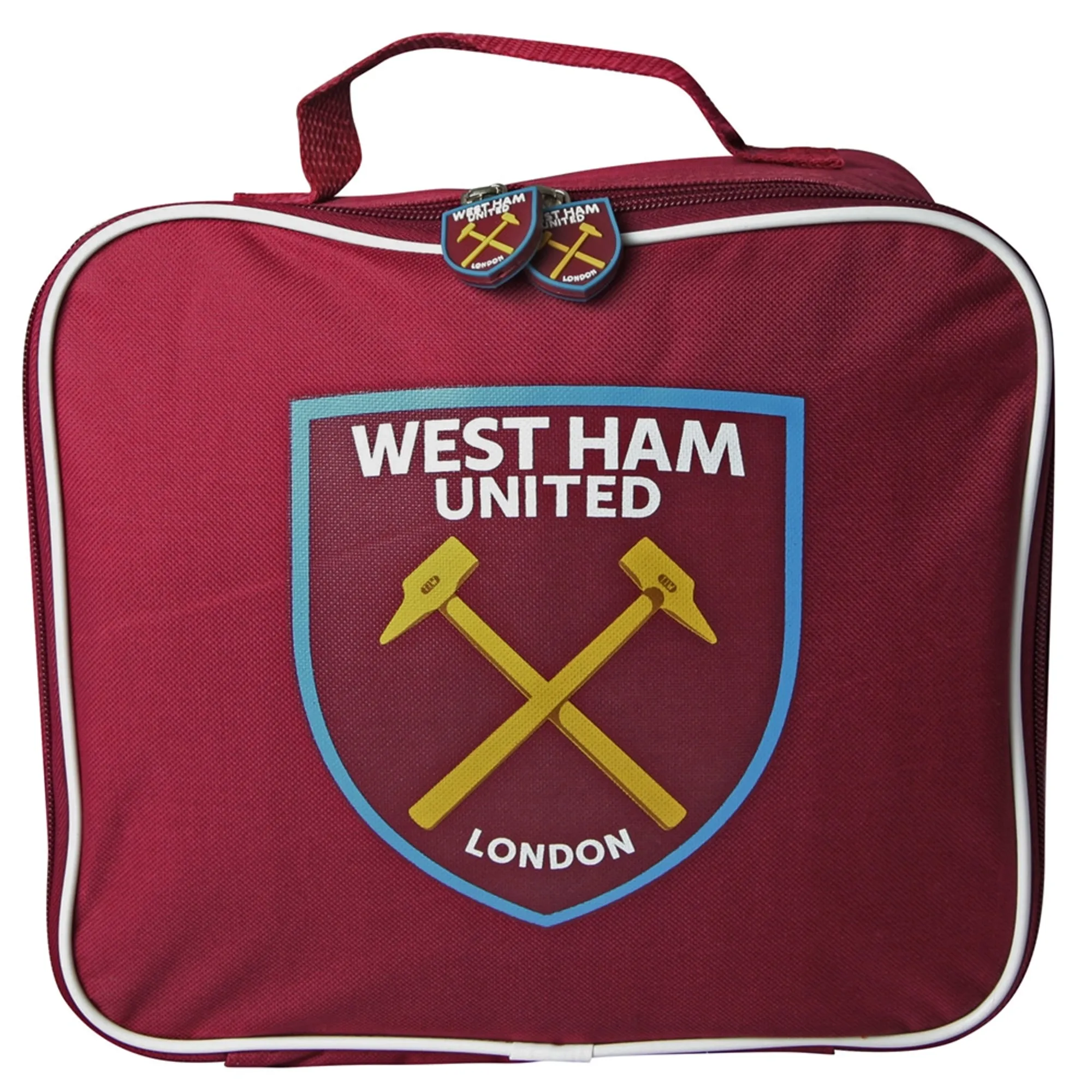 West Ham Zip Lunch Bag - Claret