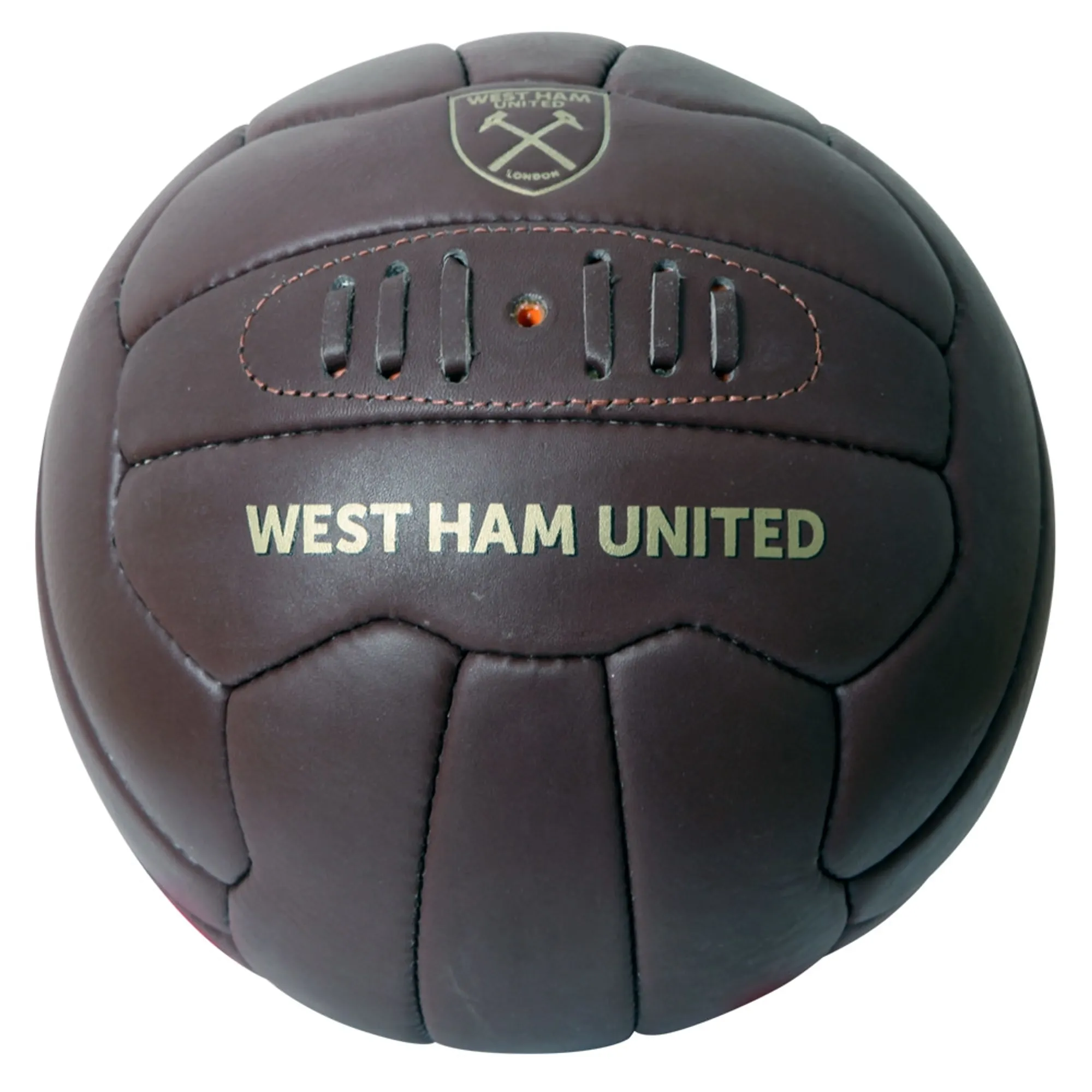 West Ham Heritage Leather Football