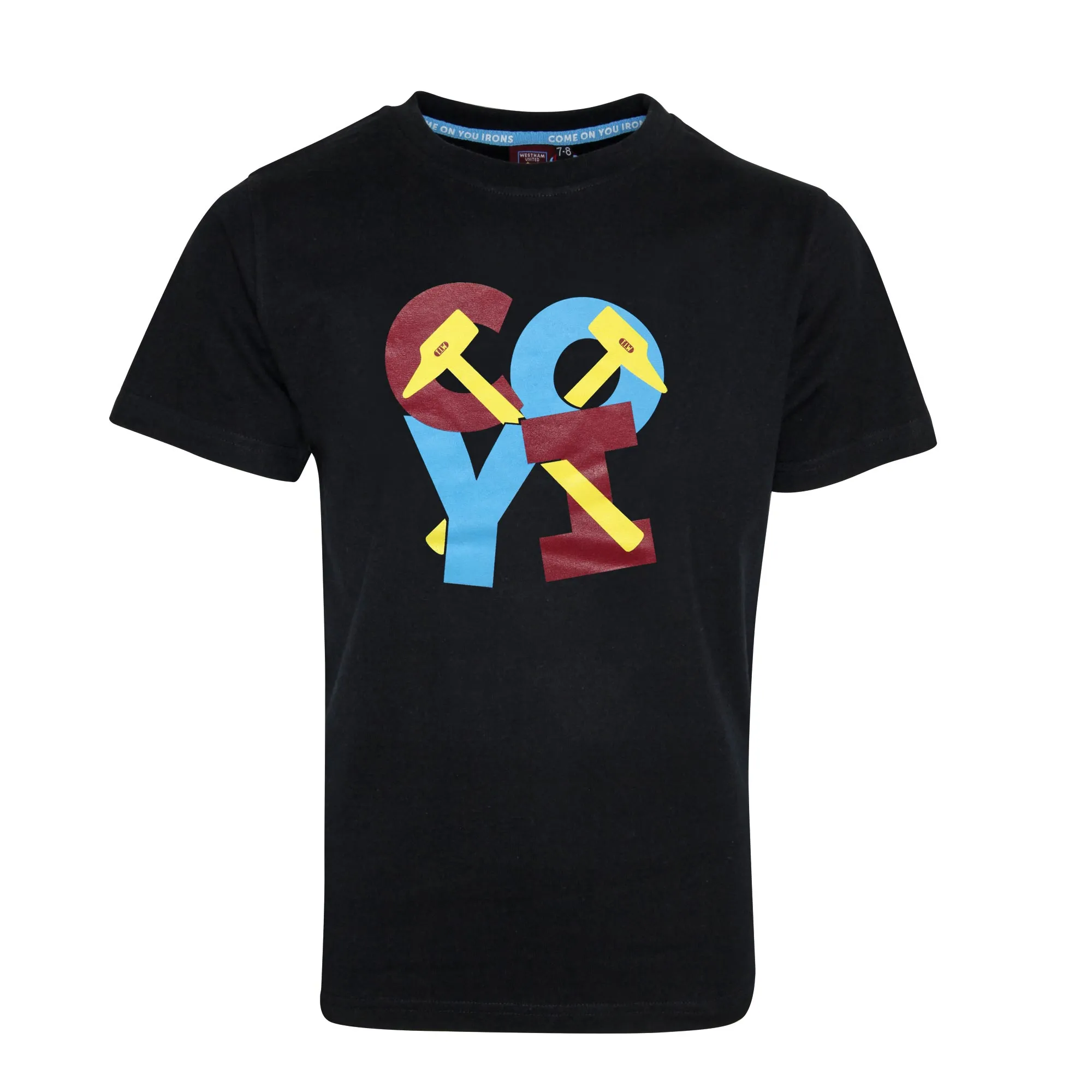 West Ham Junior Black Coyi T-Shirt