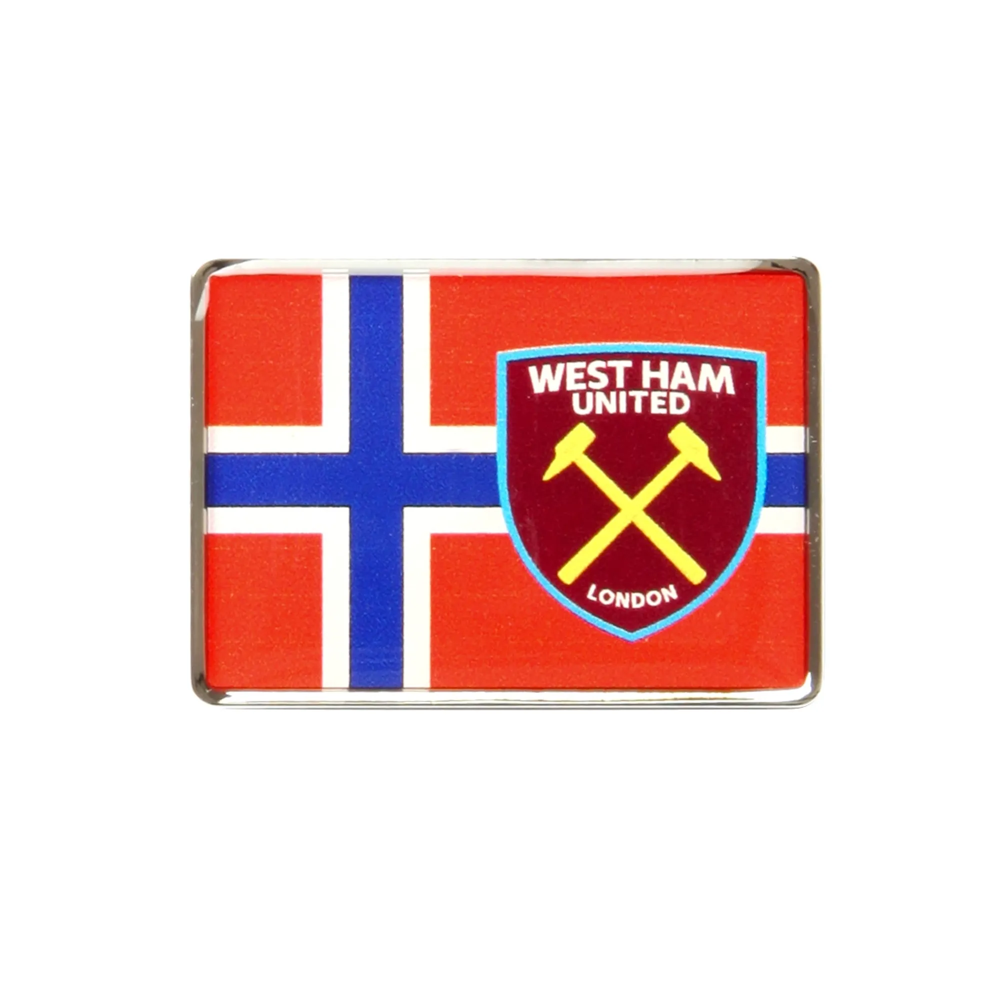 Norway Flag/Crest Pin Badge