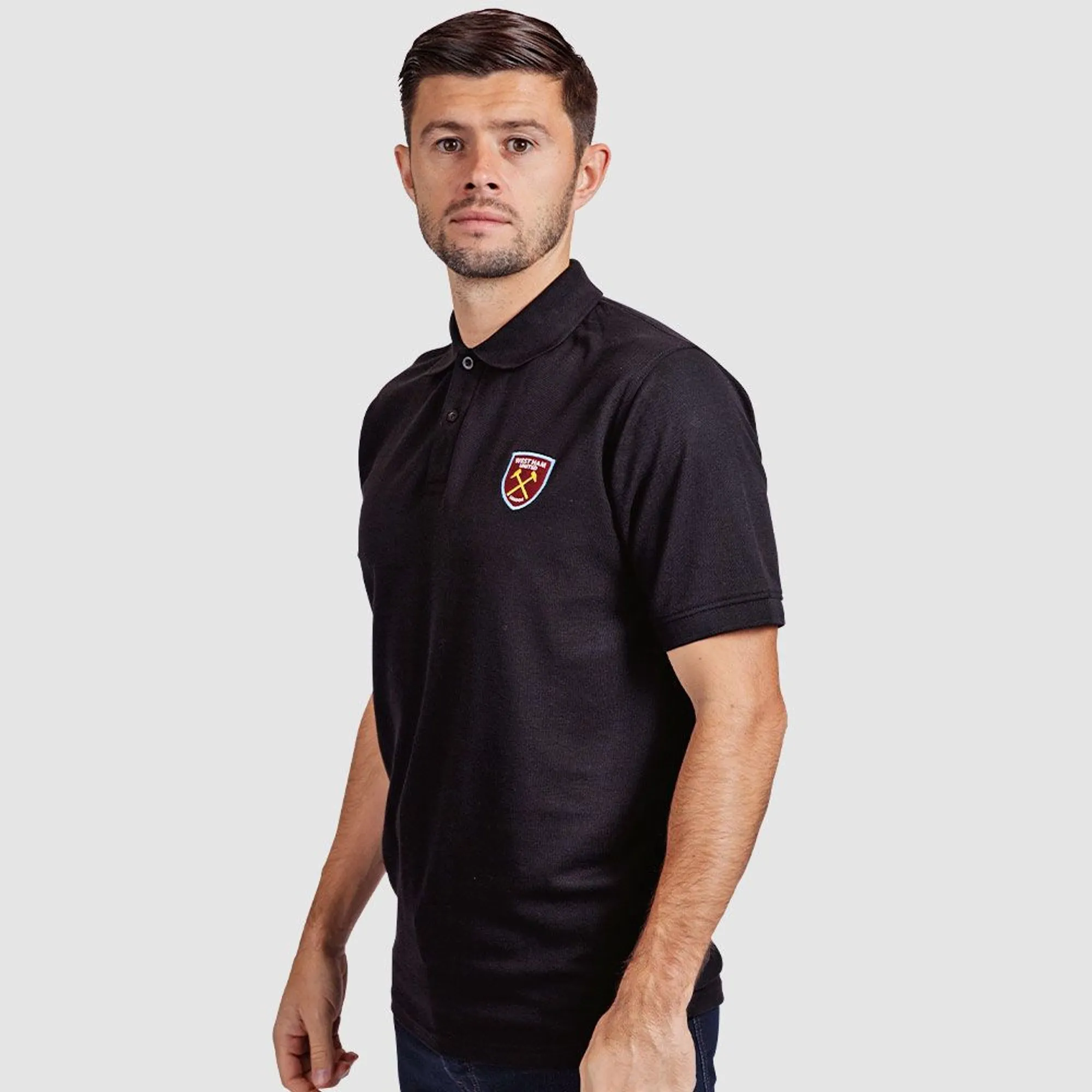 Adults Black Polo