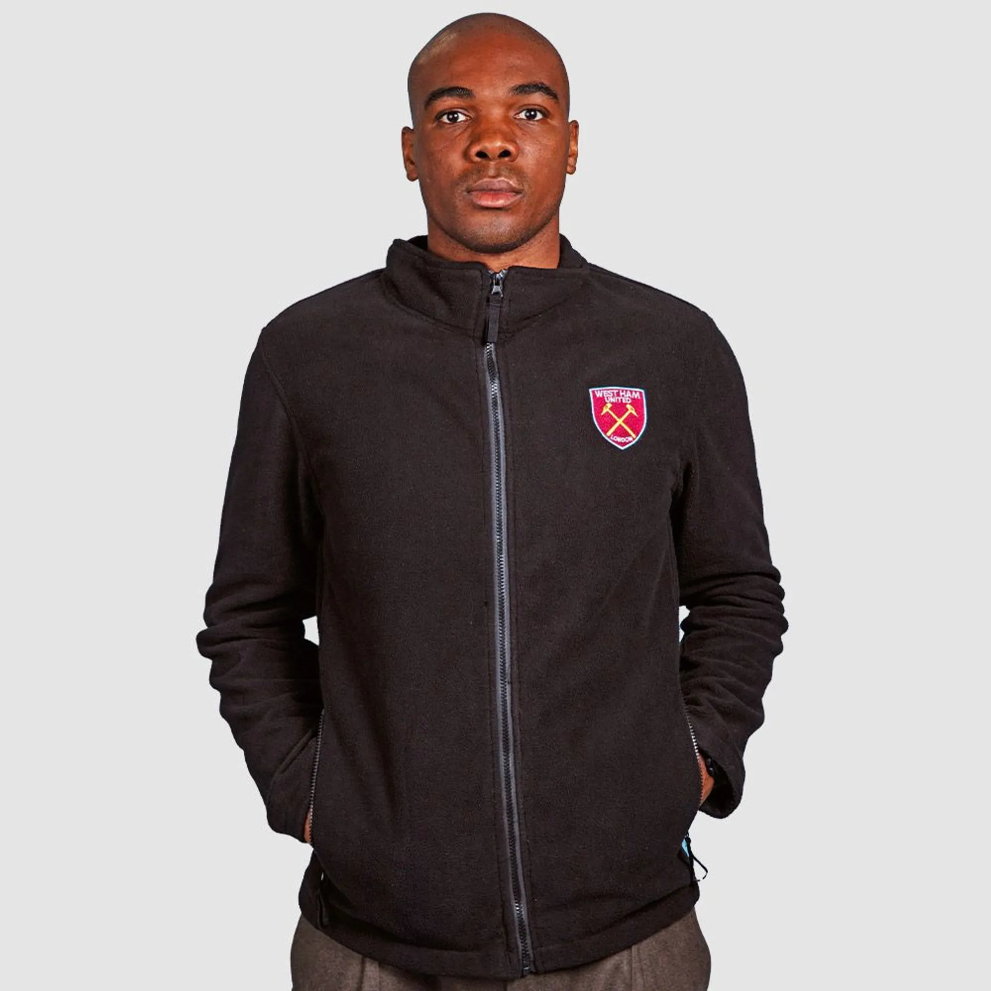 Black Full Zip Fleece