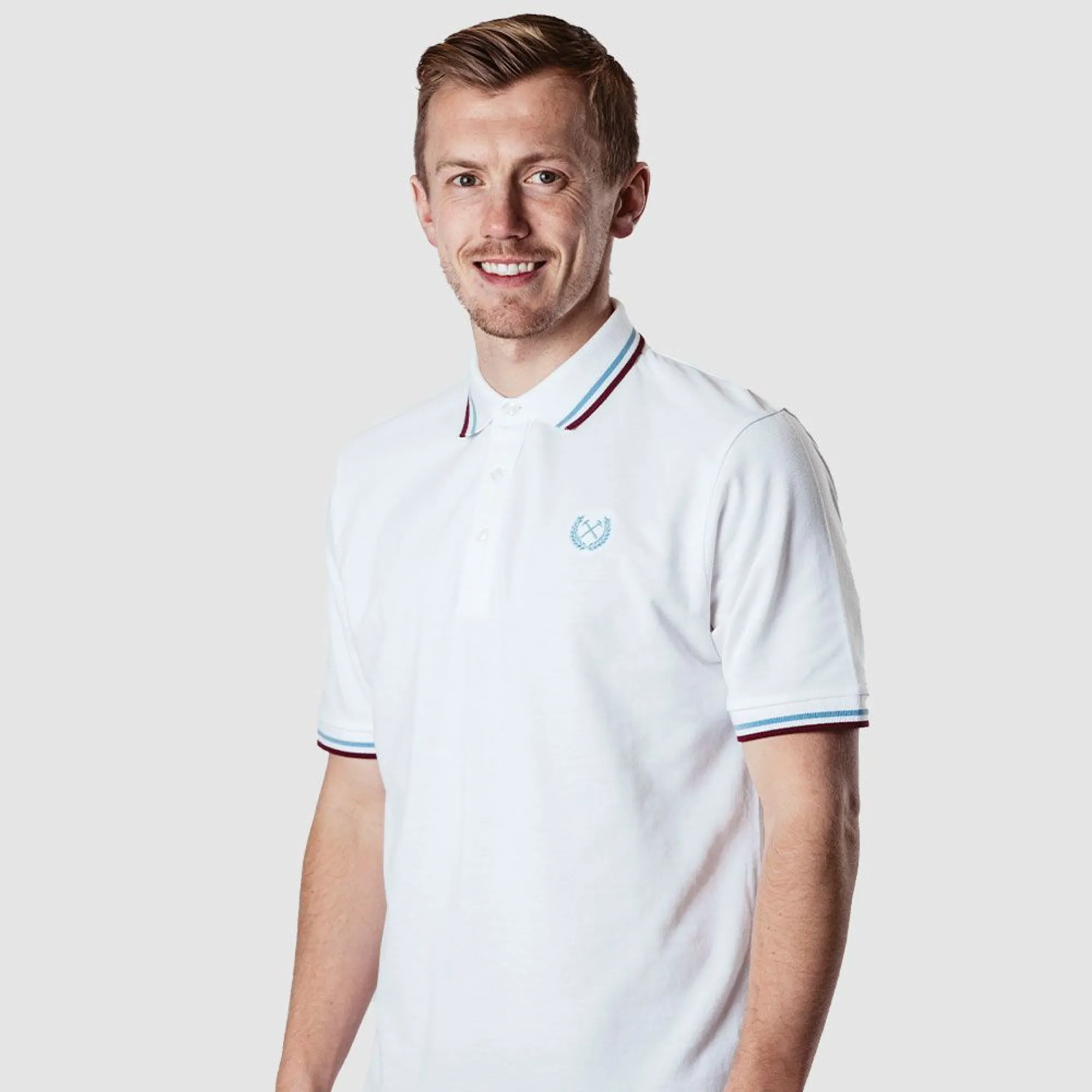 West Ham Csw Tipped - White Polo