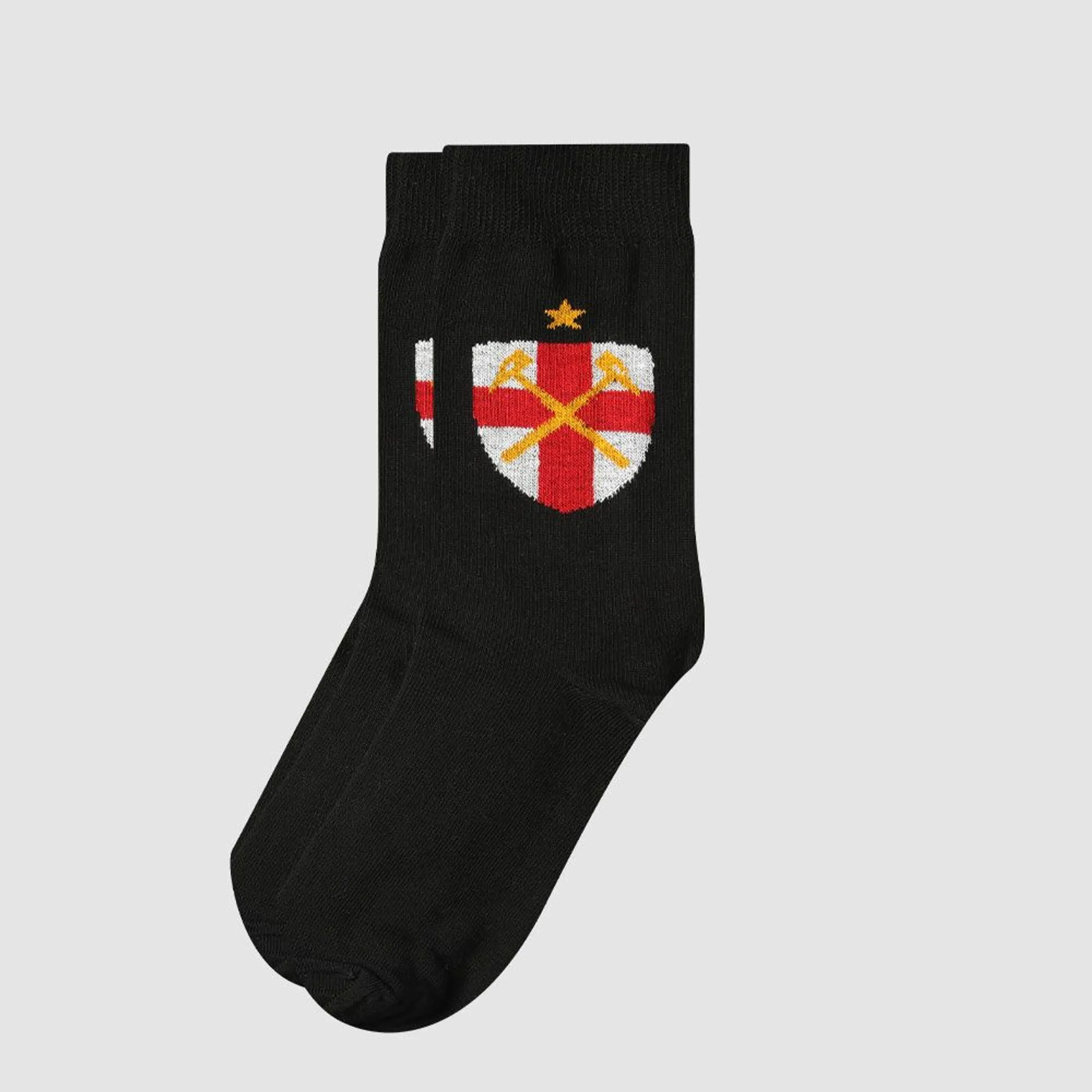 West Ham Junior Black Club &Amp; Country Socks
