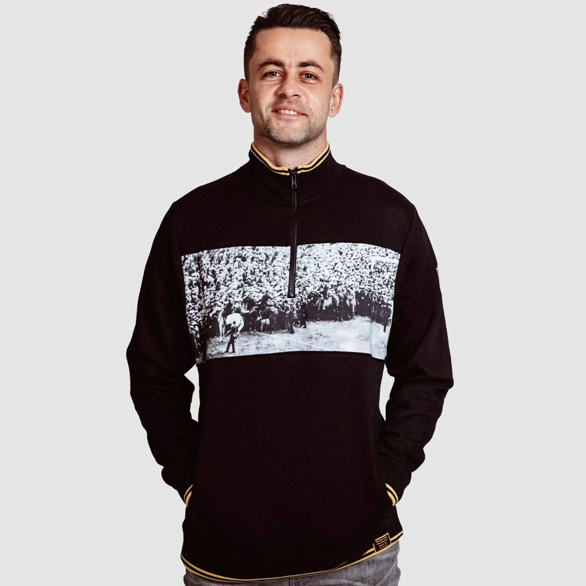 West Ham White Horse Final 1/4 Zip Top