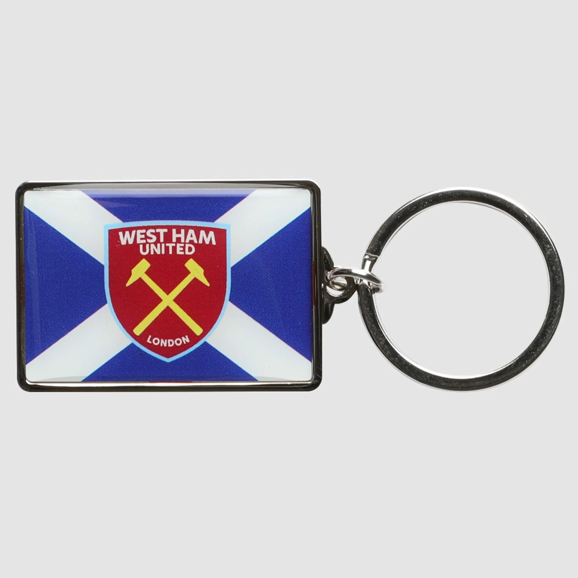 Scotland Flag/Crest Keyring