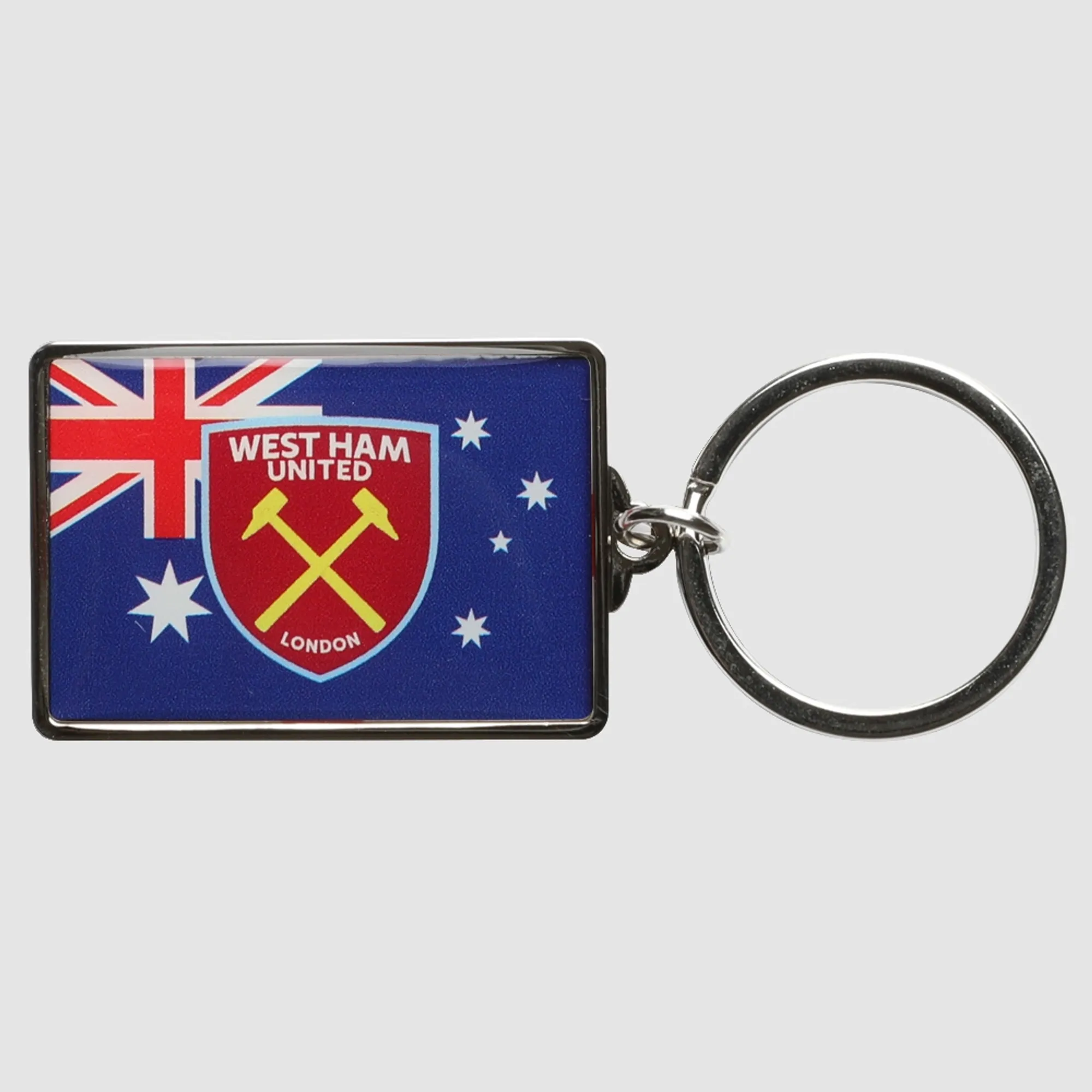 Australia Flag/Crest Keyring