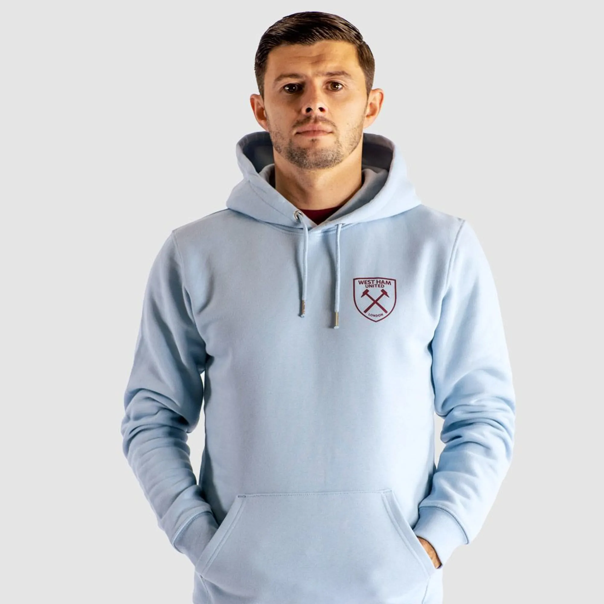 West Ham Sky Organic Cotton Hoodie