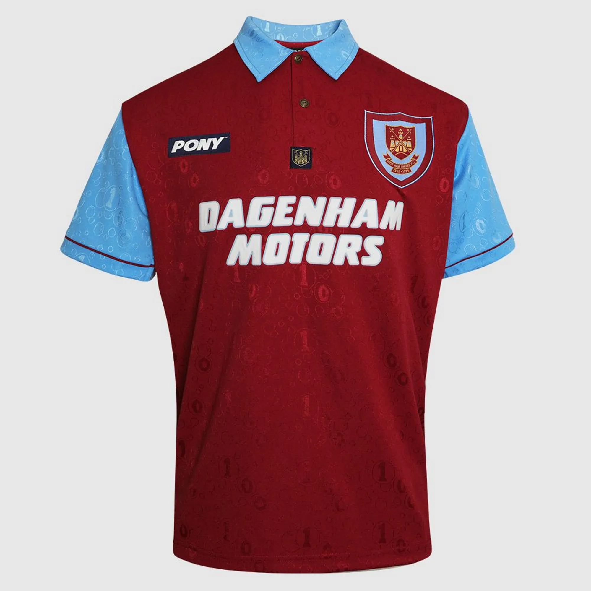 West Ham 1995 Pony Centenary Home Shirt