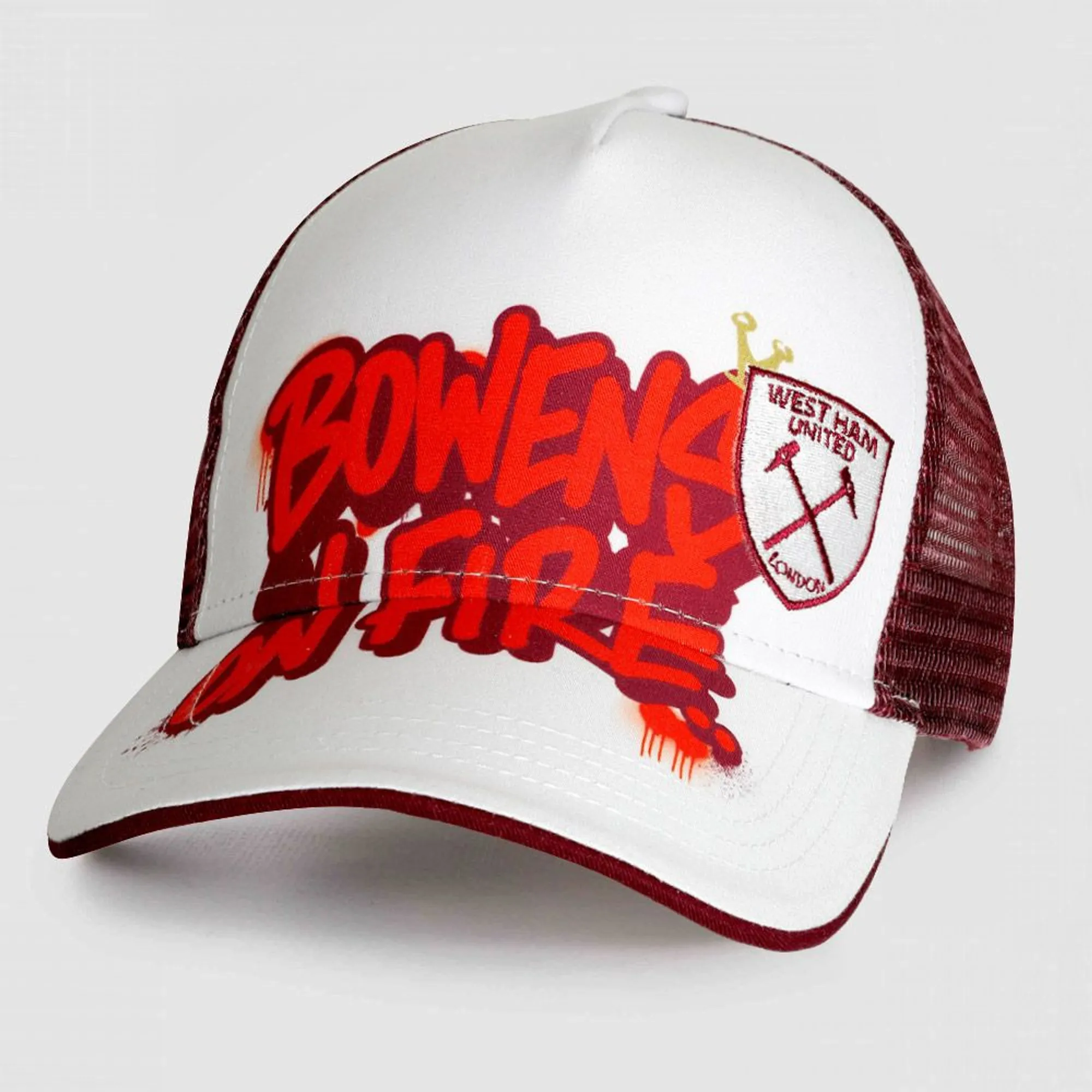West Ham Murwalls Bowens On Fire Trucker Cap
