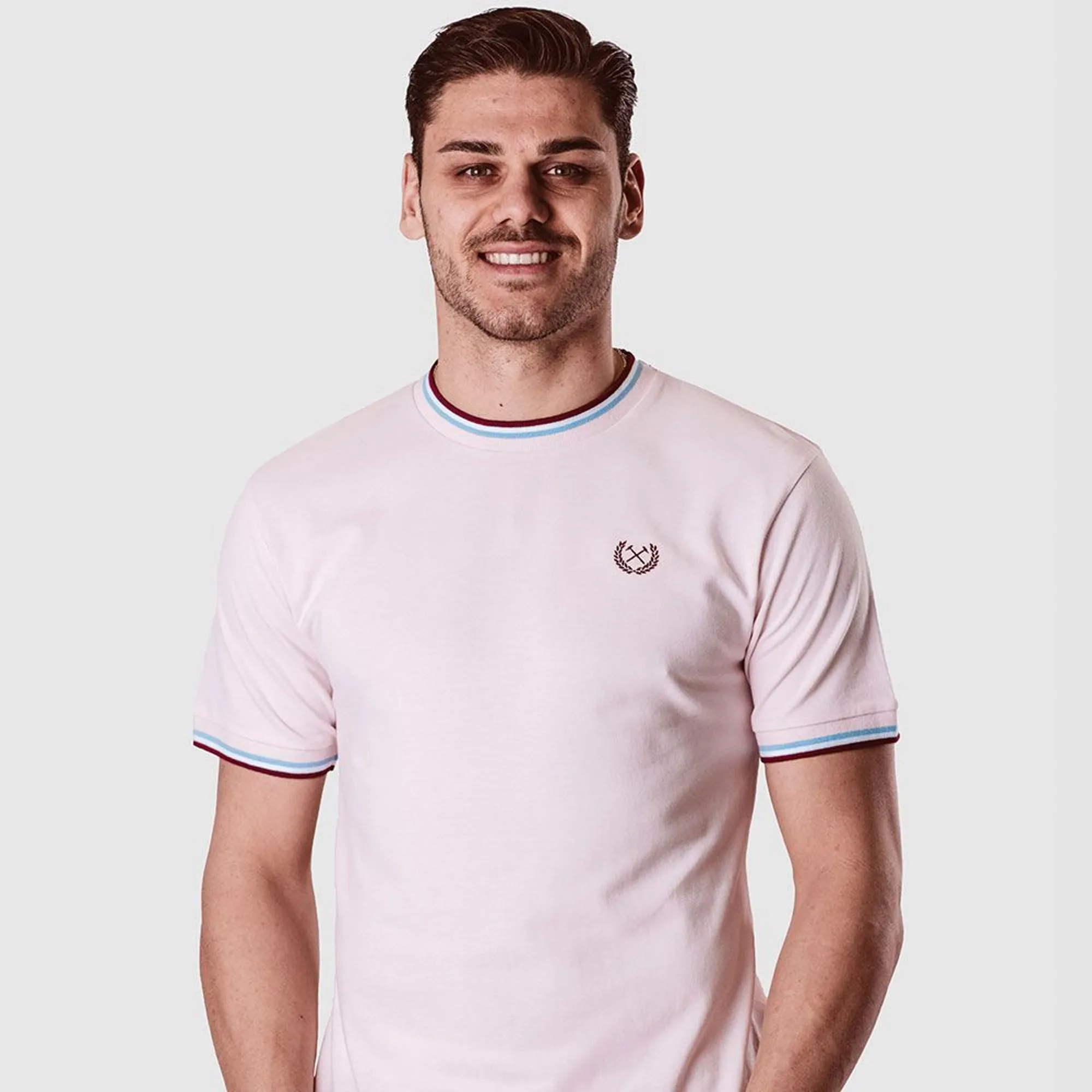West Ham Csw Tipped - Pink T-Shirt