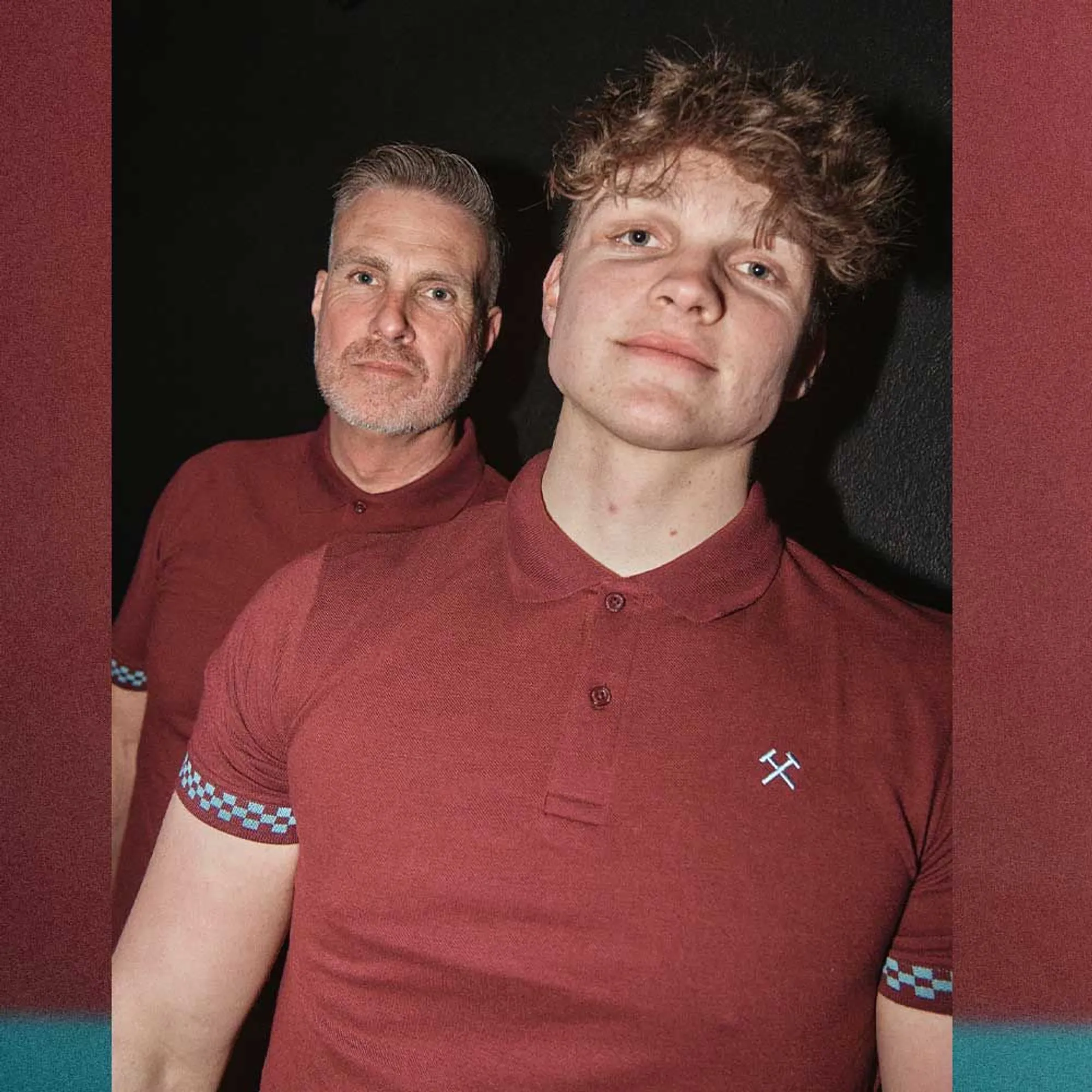 West Ham Ska Checkered Cuff Polo