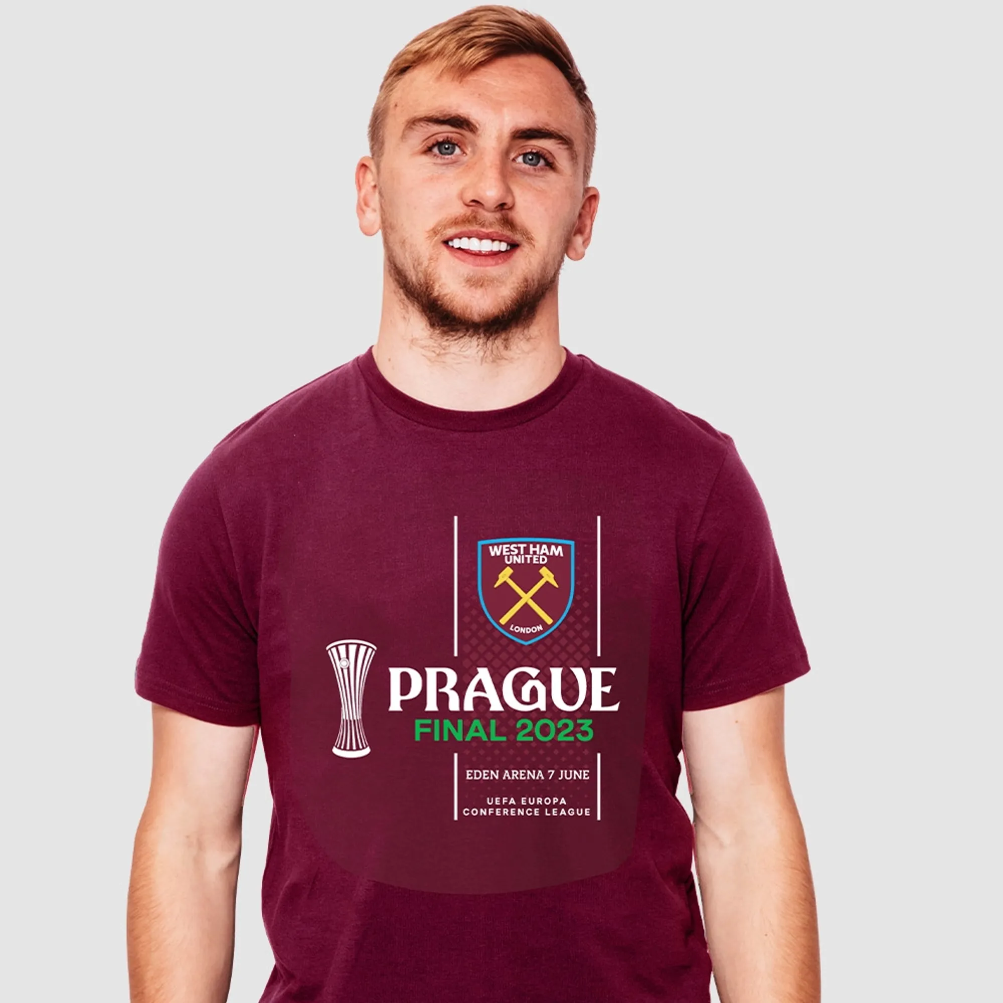 Uefa Conference League Claret Final T-Shirt