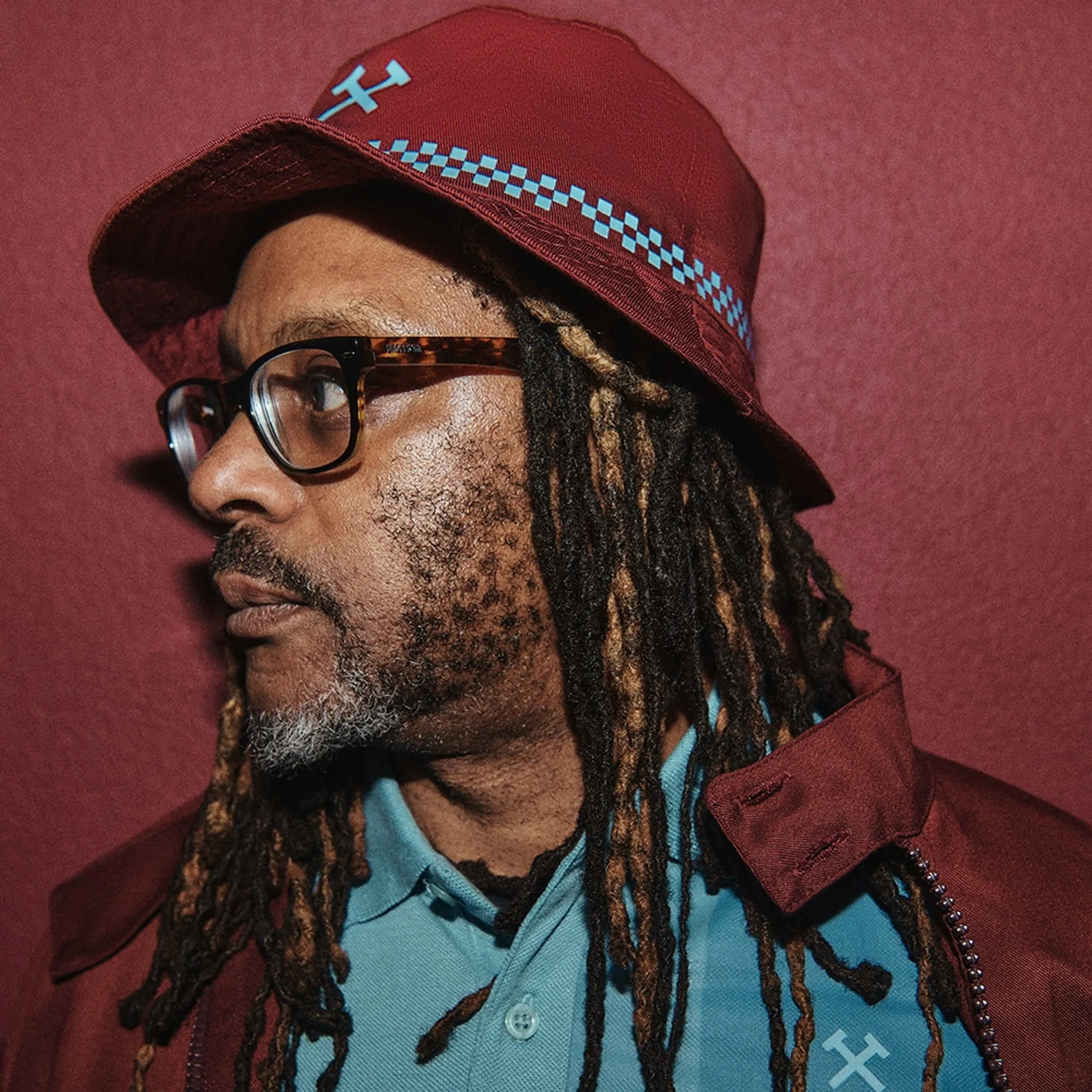 Ska Bucket Hat - Claret