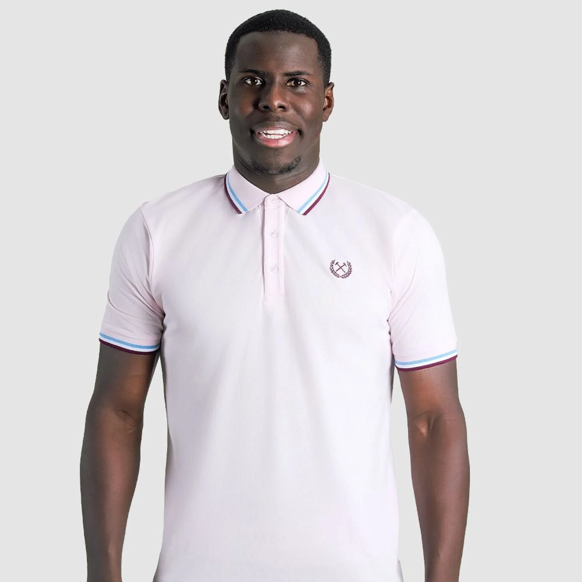 West Ham Csw Tipped - Pink Polo