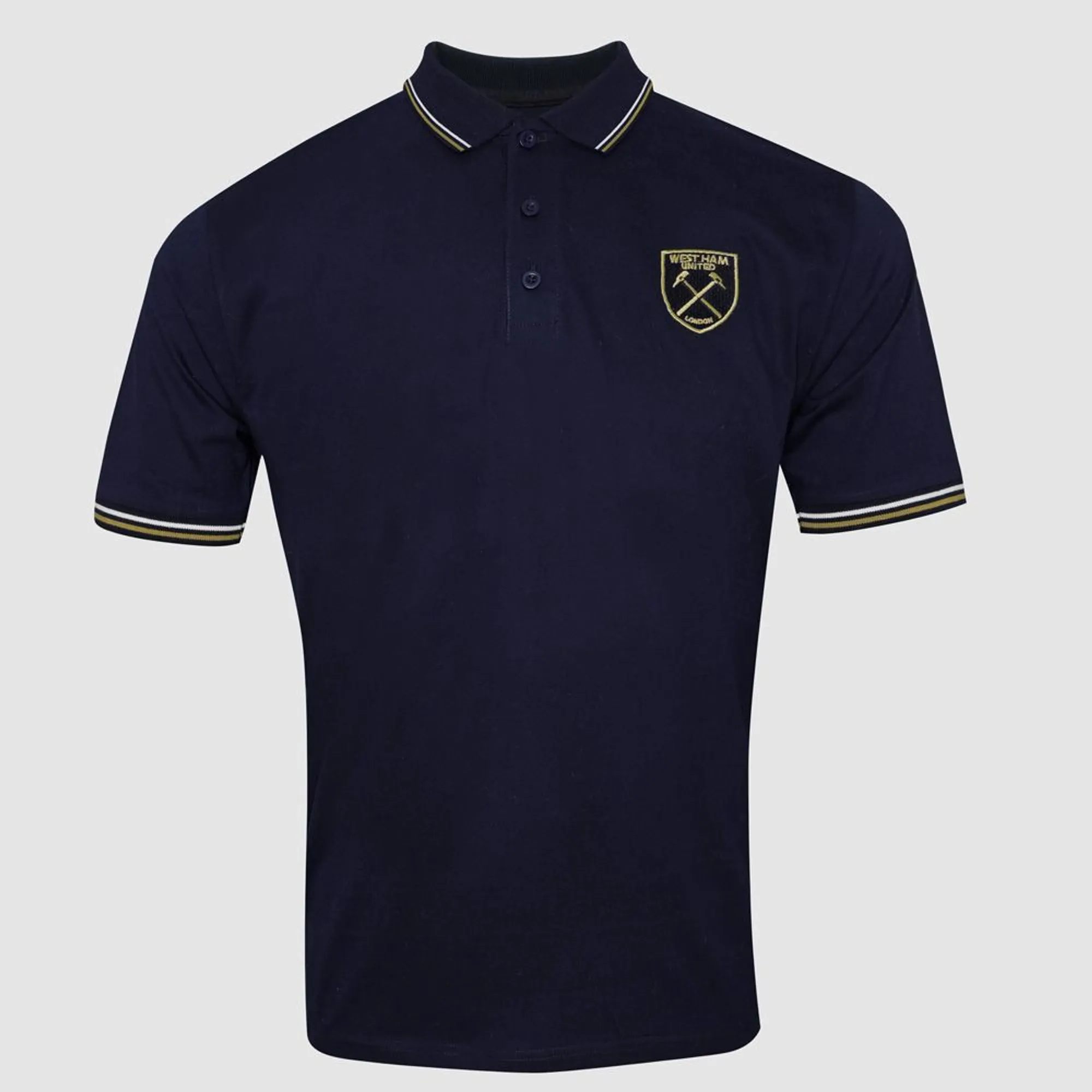 Navy/Gold Polo