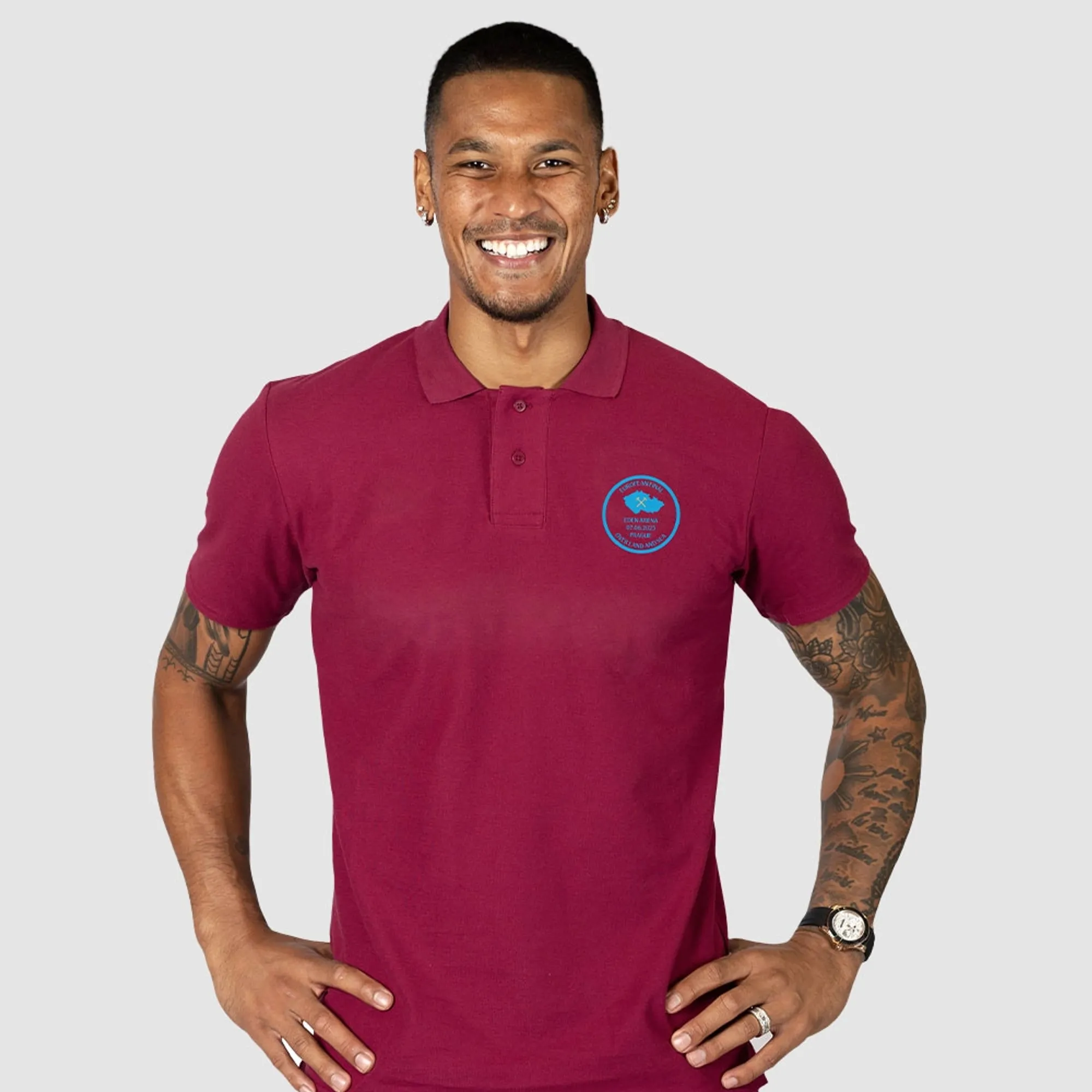 Prague Final Claret Polo