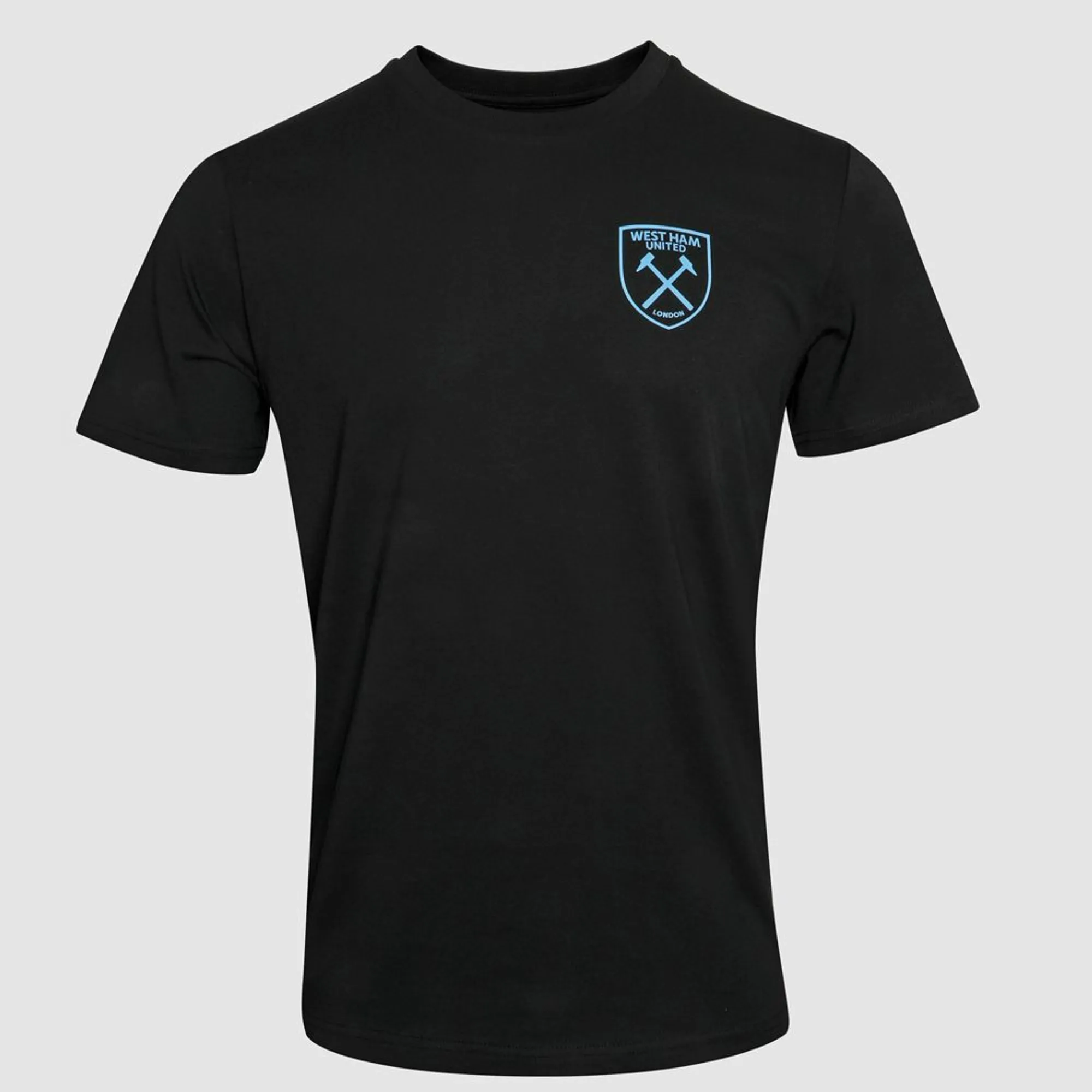 West Ham Organic Cotton T-Shirt - Black