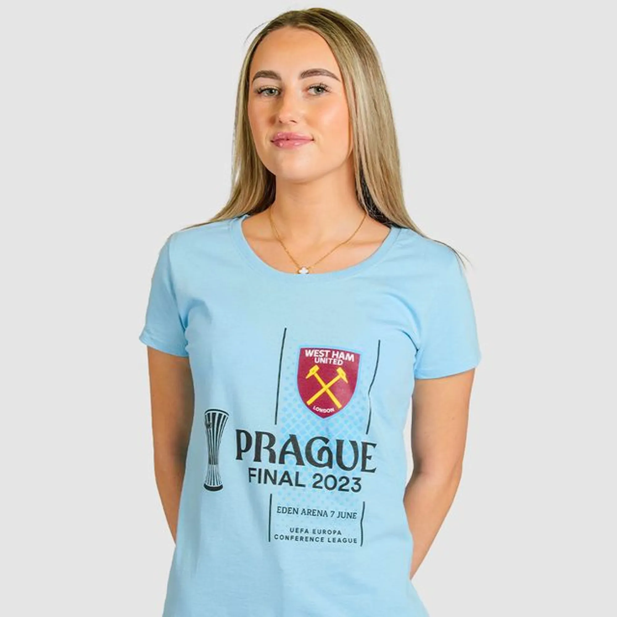 Womens Uefa Conference League Sky Final T-Shirt