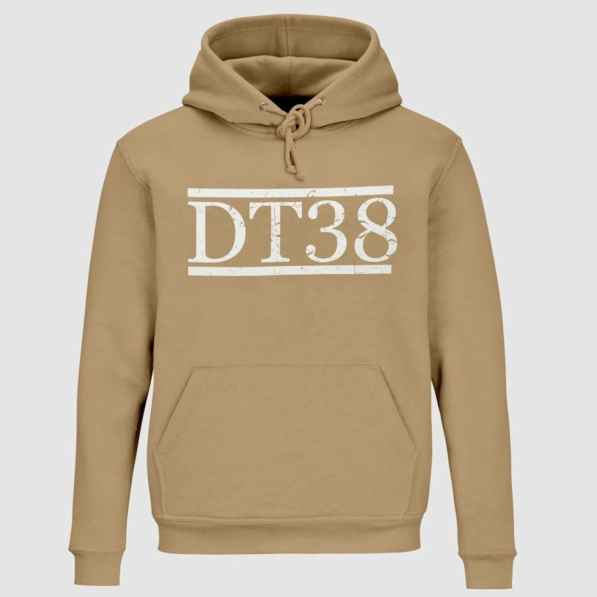 Dt38 Beige/White Hoodie