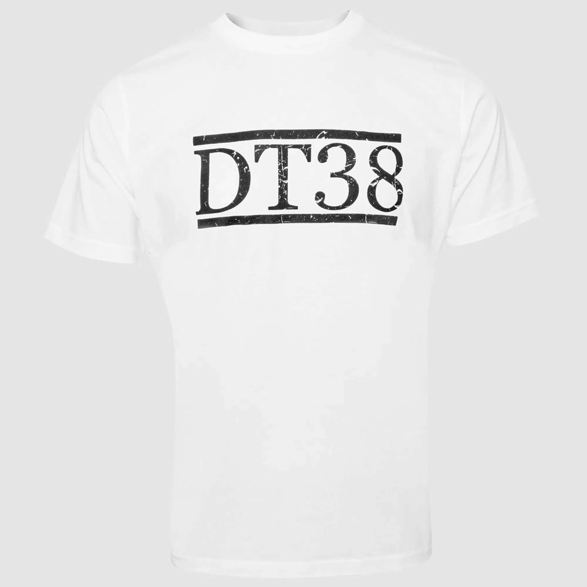 Dt38 White Distressed T-Shirt