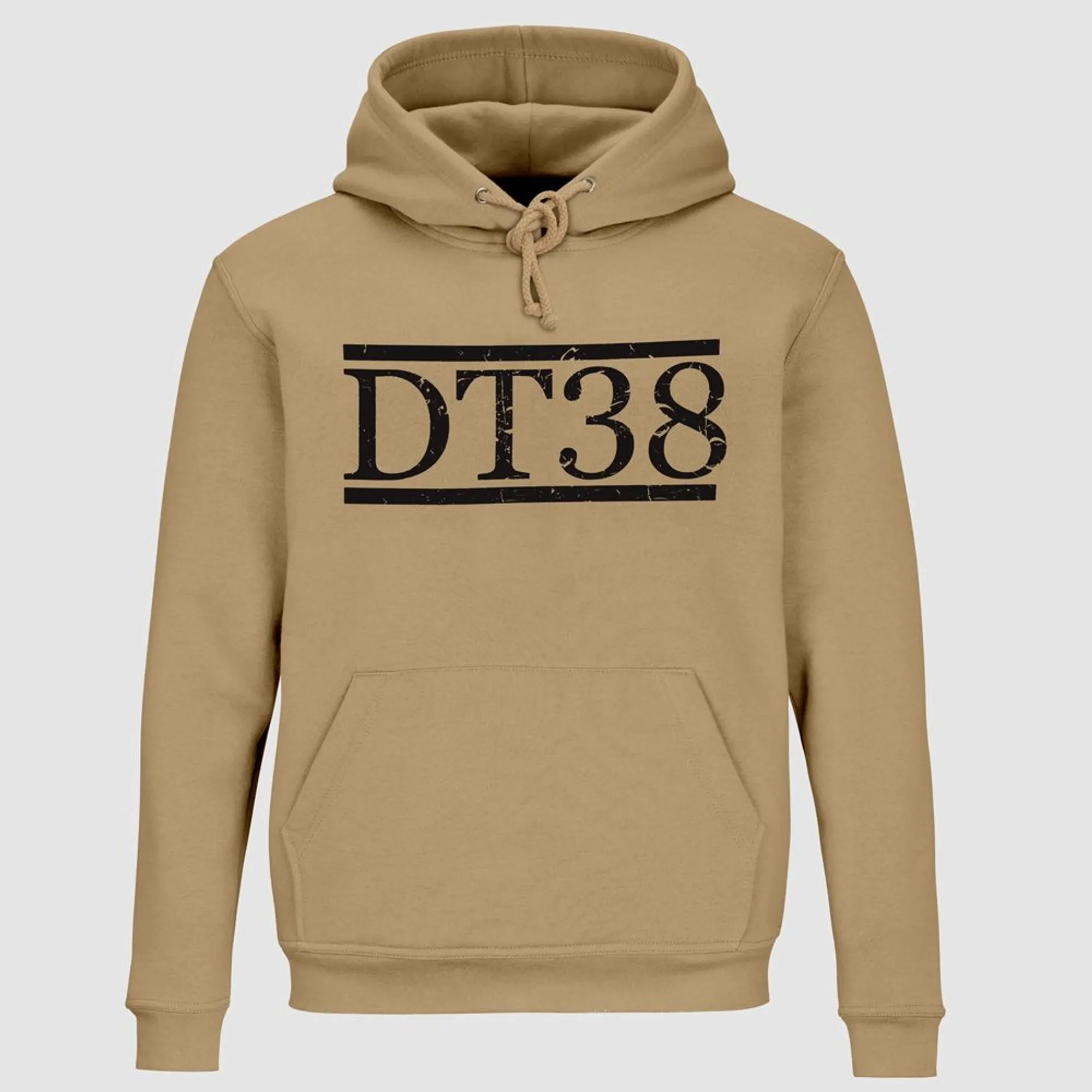 Dt38 Beige/Black Hoodie