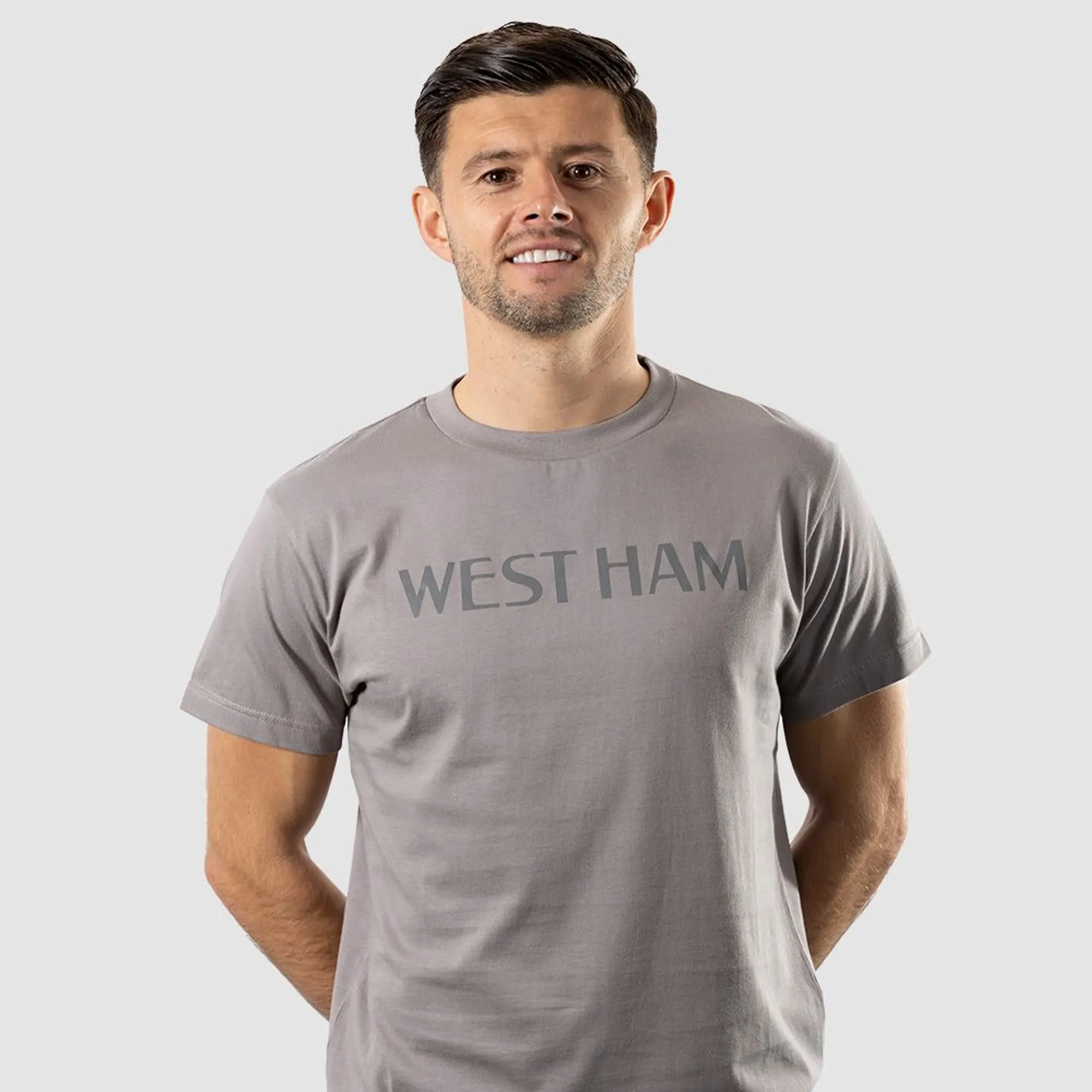 West Ham Grey Reflective T-Shirt