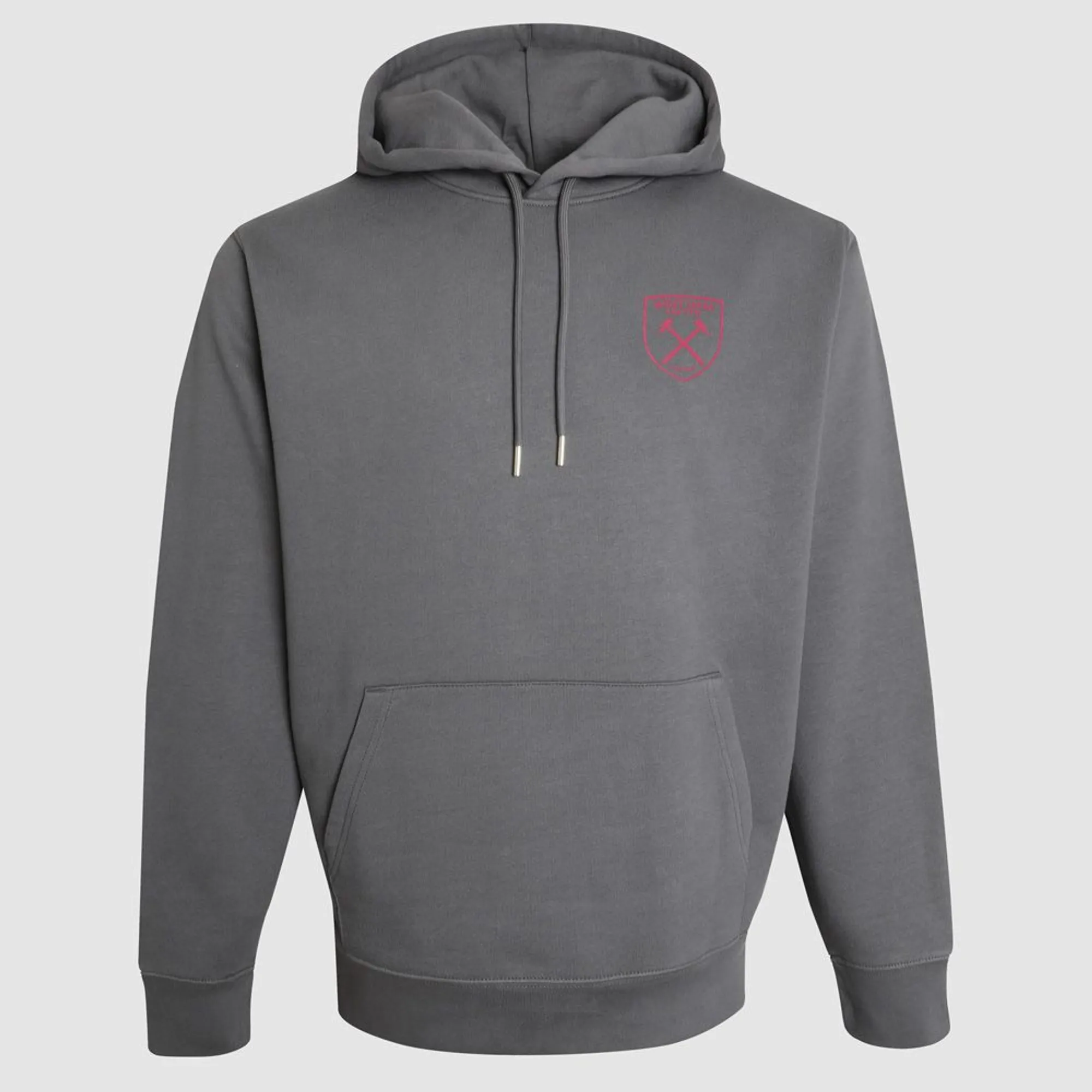 West Ham Anthracite Organic Cotton Hoodie