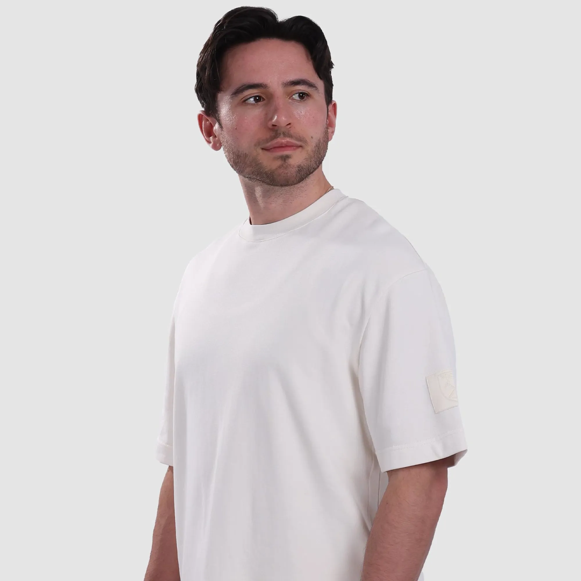 West Ham Heavy Loopback T-Shirt - Beige