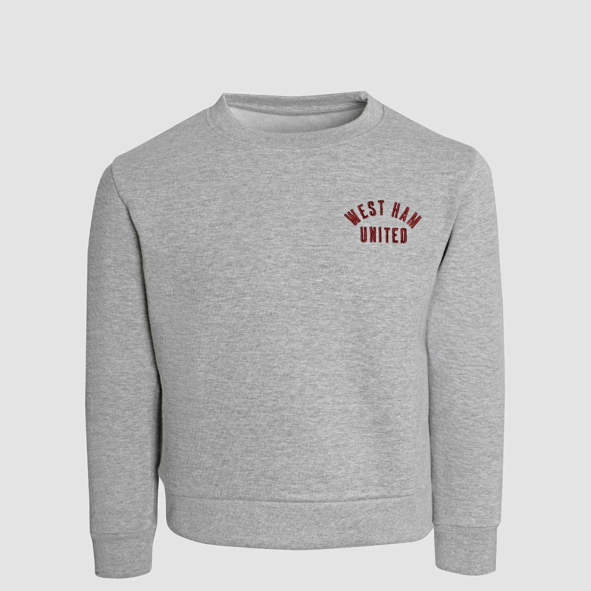 West Ham United Grey Sweatshirt - Junior