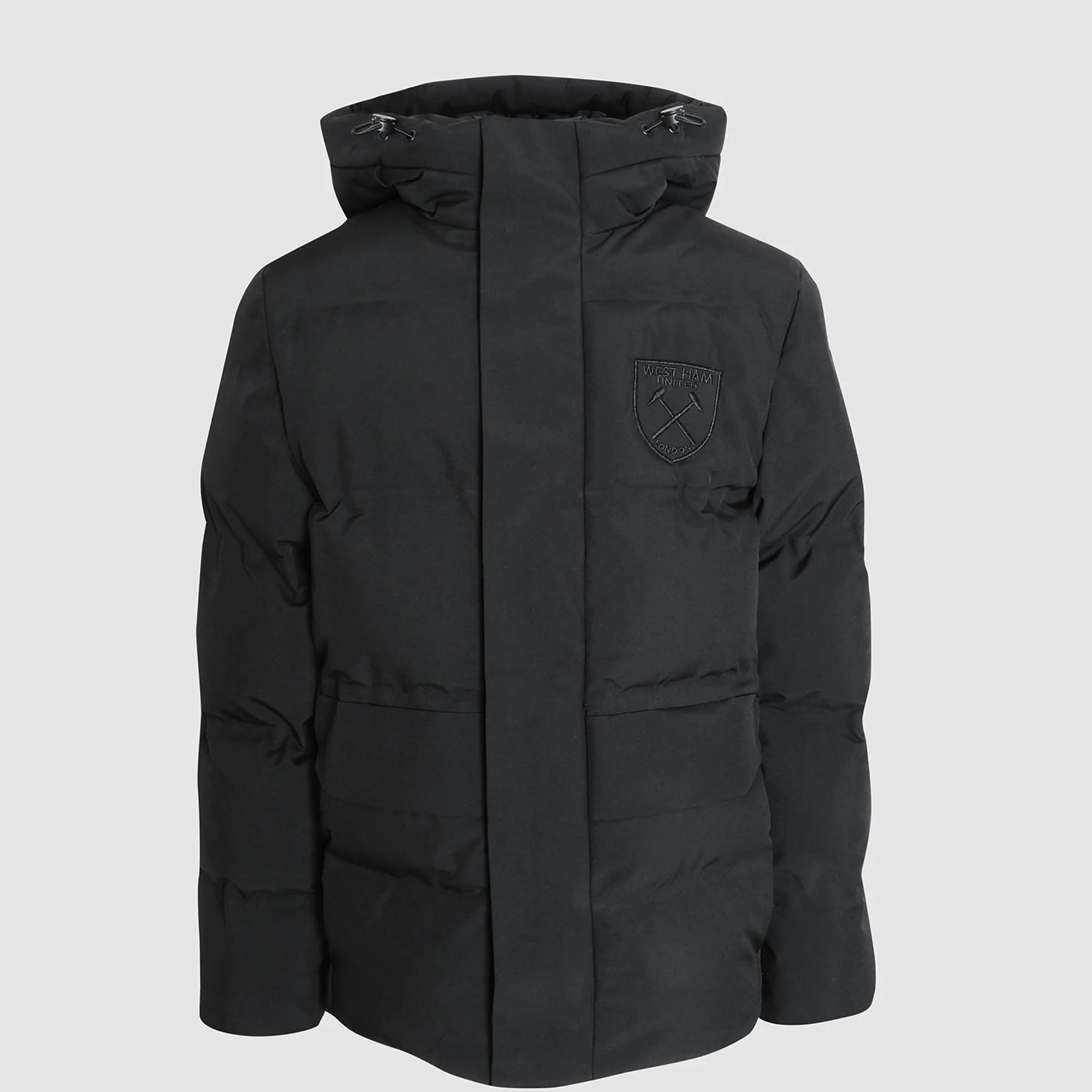 West Ham United Black Padded Jacket - Junior