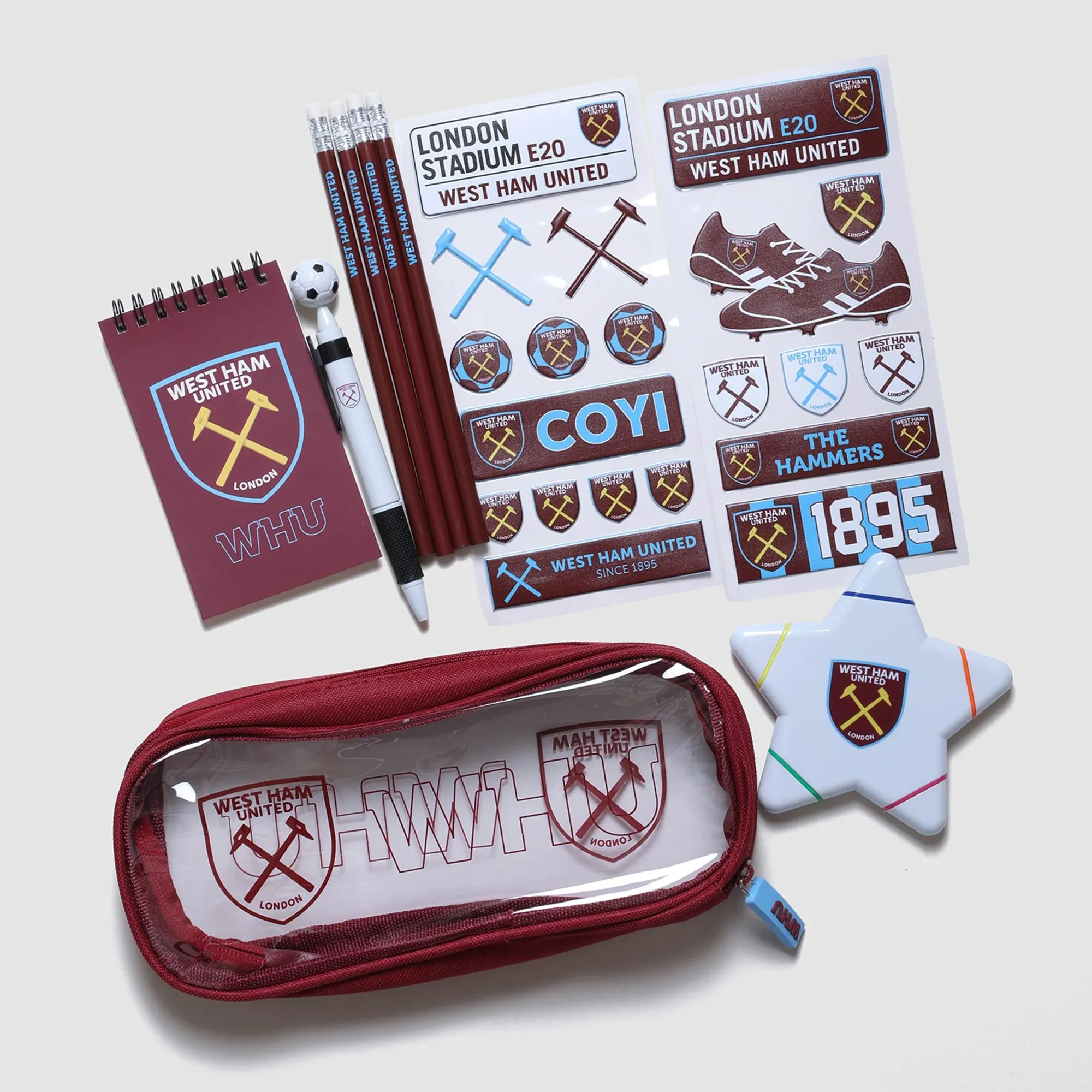 West Ham Stationery Set