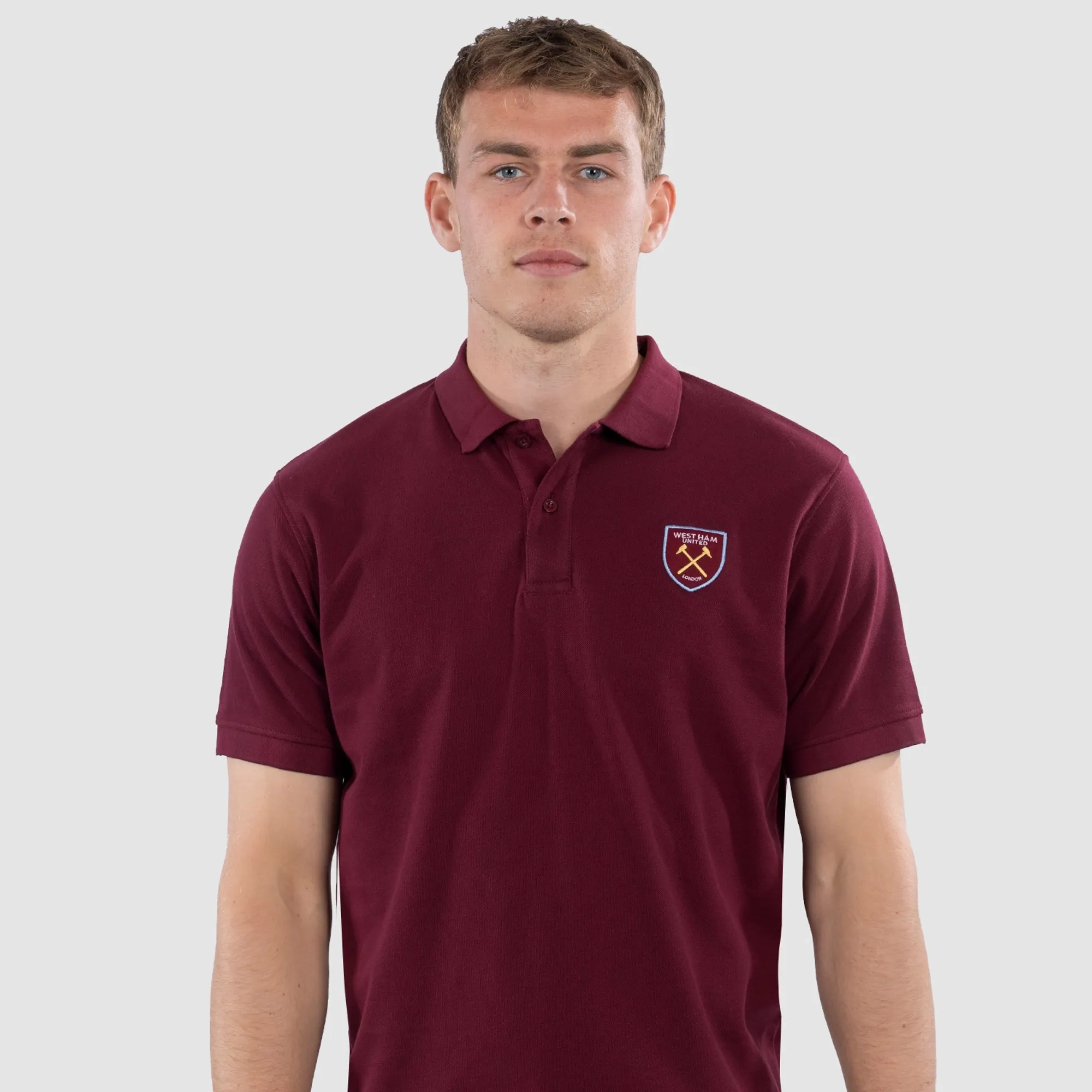 Club Classics - Adults Claret Polo