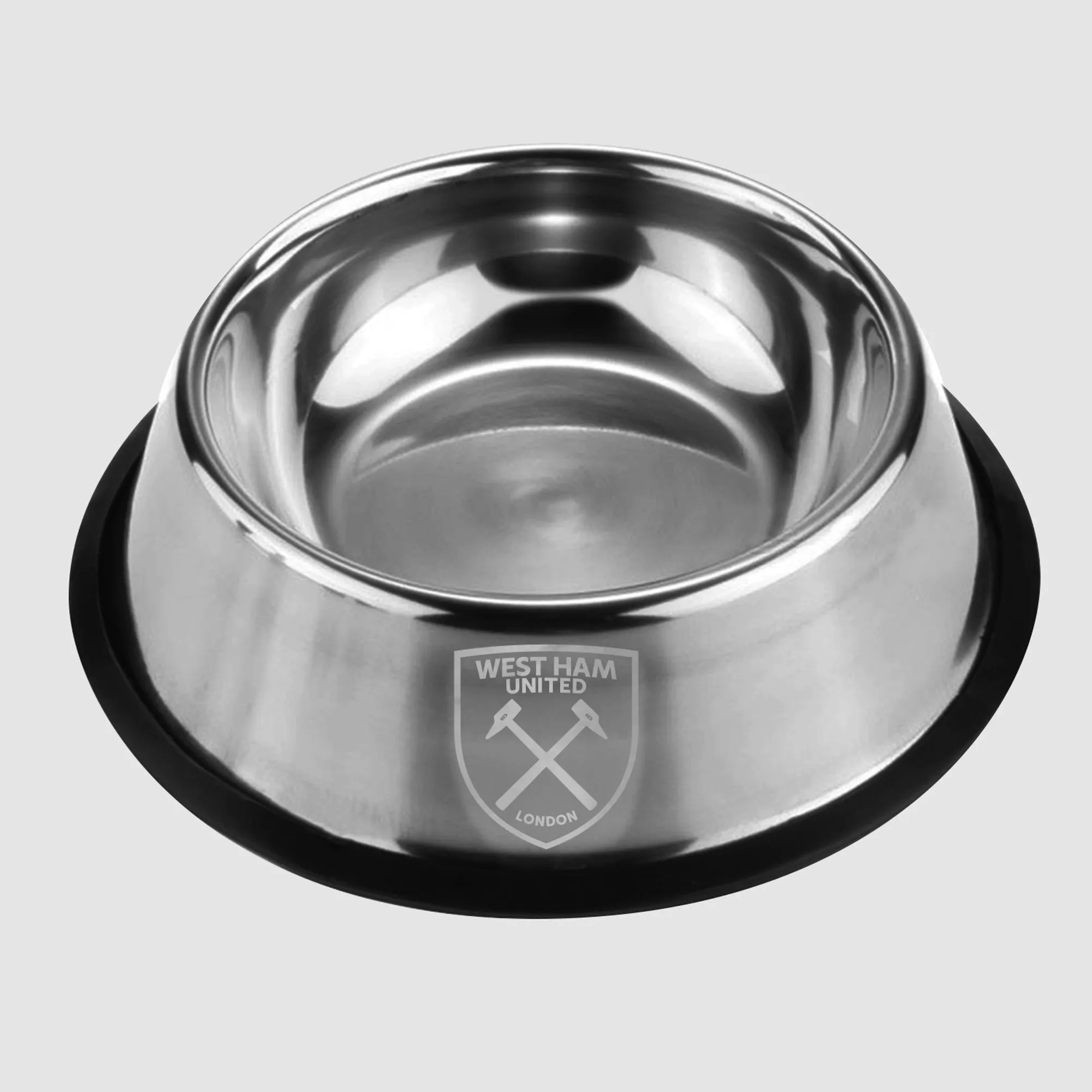 West Ham Metal Pet Bowl