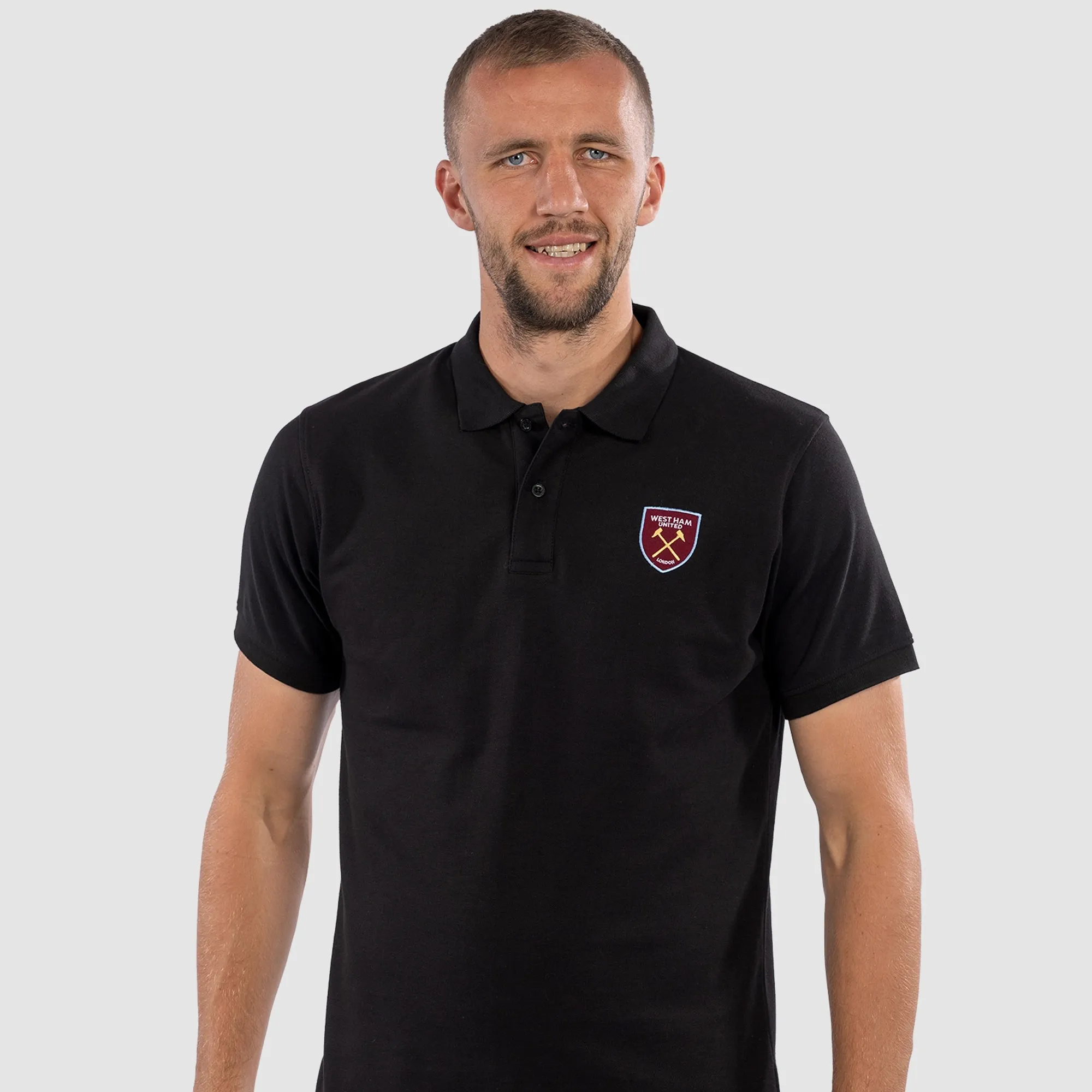 Club Classics - Adults Black Polo
