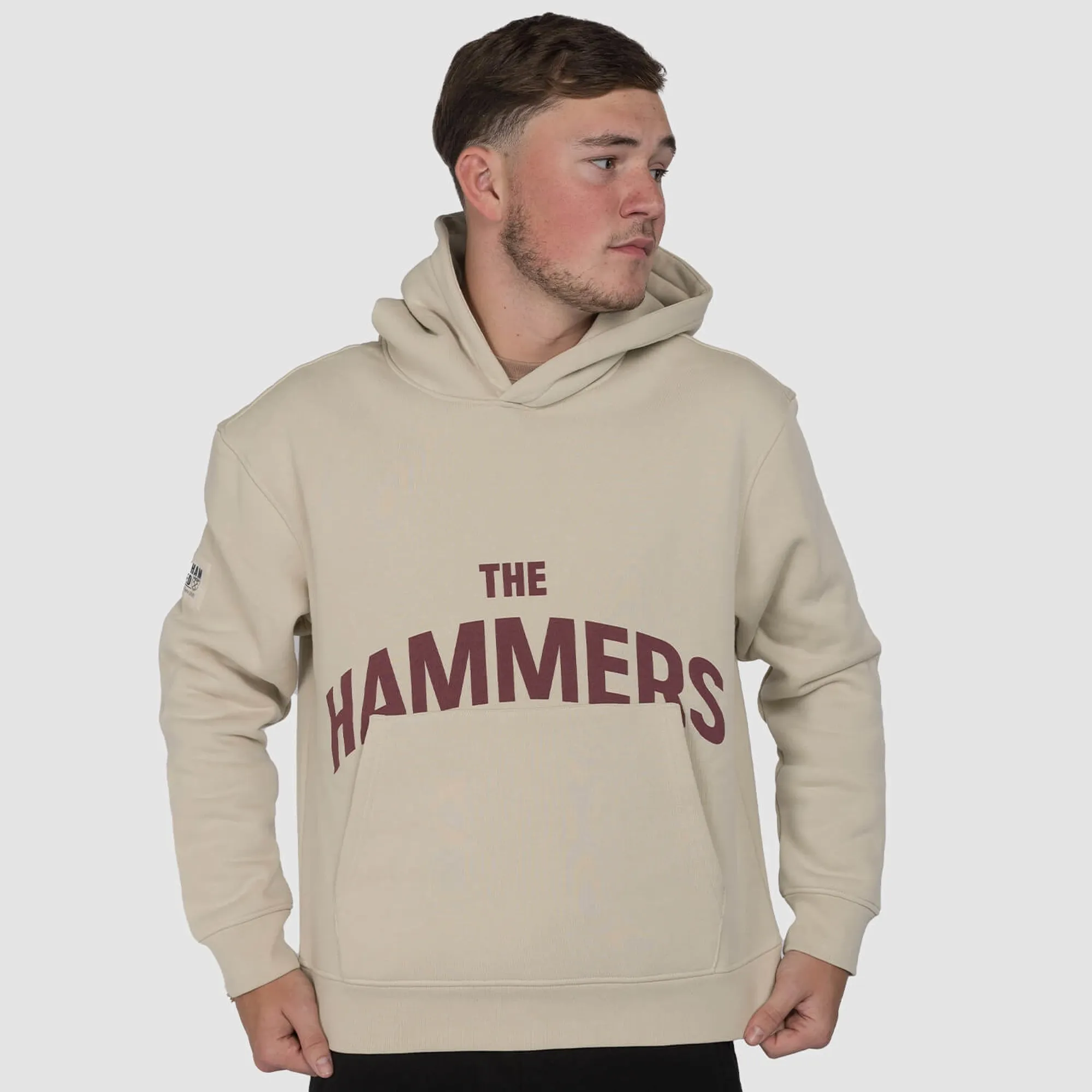 West Ham Adults Overcast Hammers Hoodie