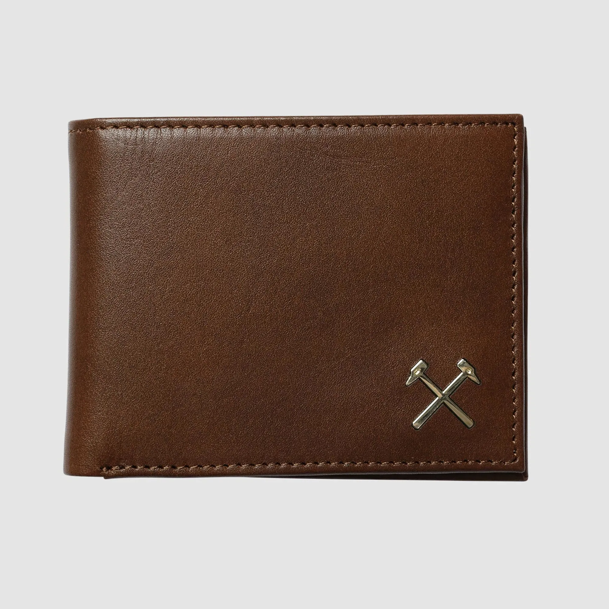 West Ham Brown Leather Bi-Fold Wallet