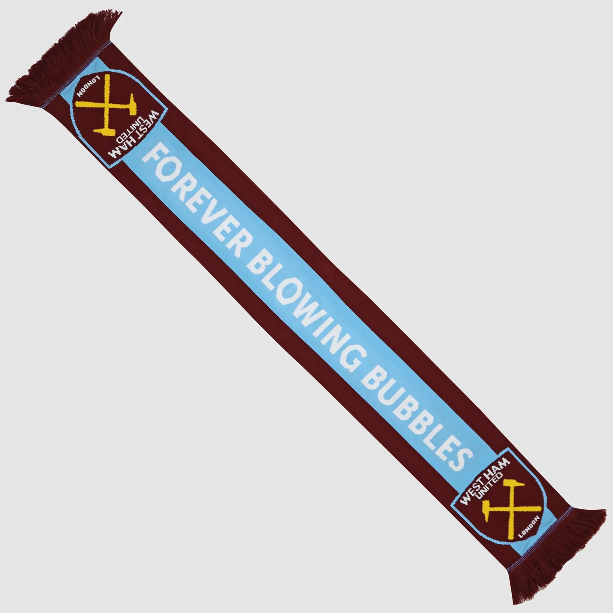 West Ham Forever Blowing Bubbles Scarf