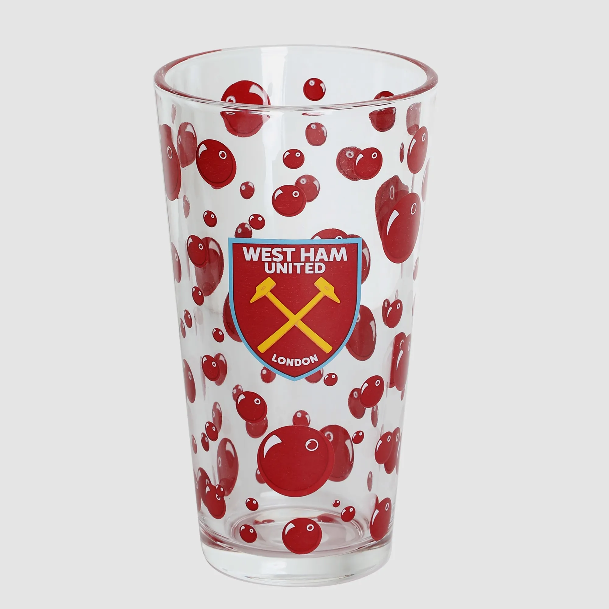 West Ham Bubbles Pint Glass