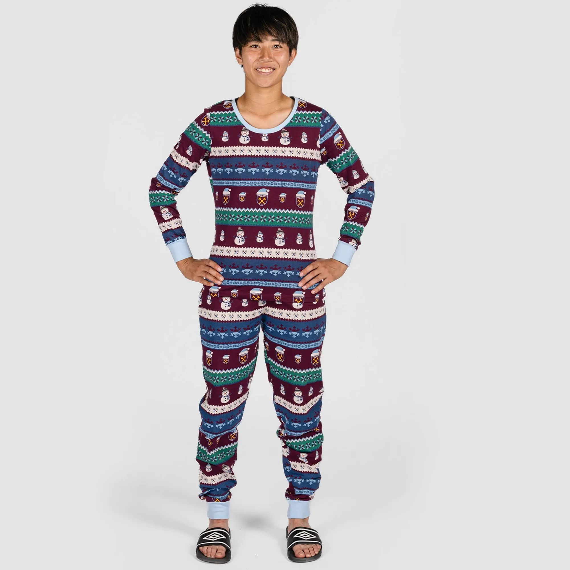 West Ham Womens Christmas Family Pyjamas
