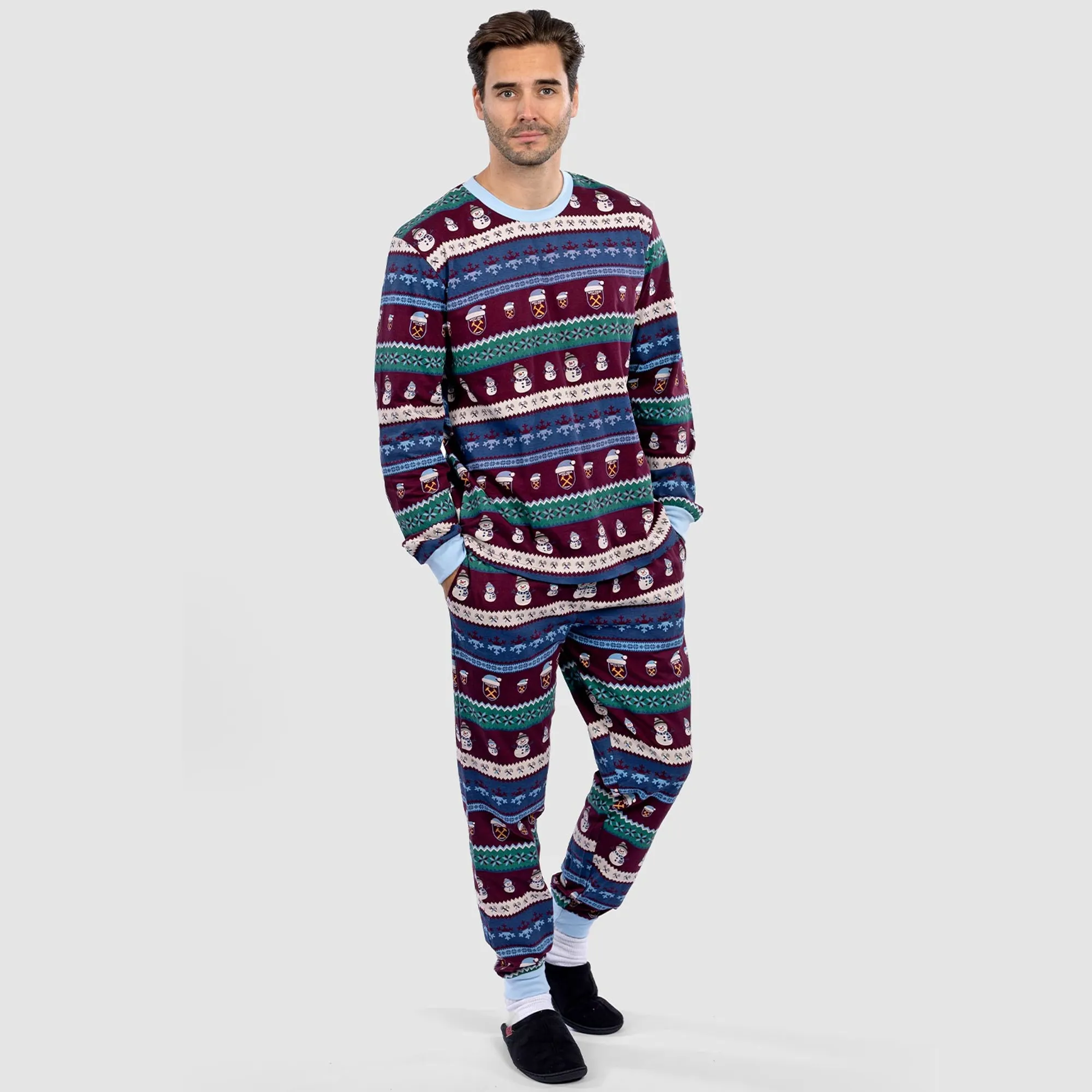 West Ham Adults Christmas Family Pyjamas
