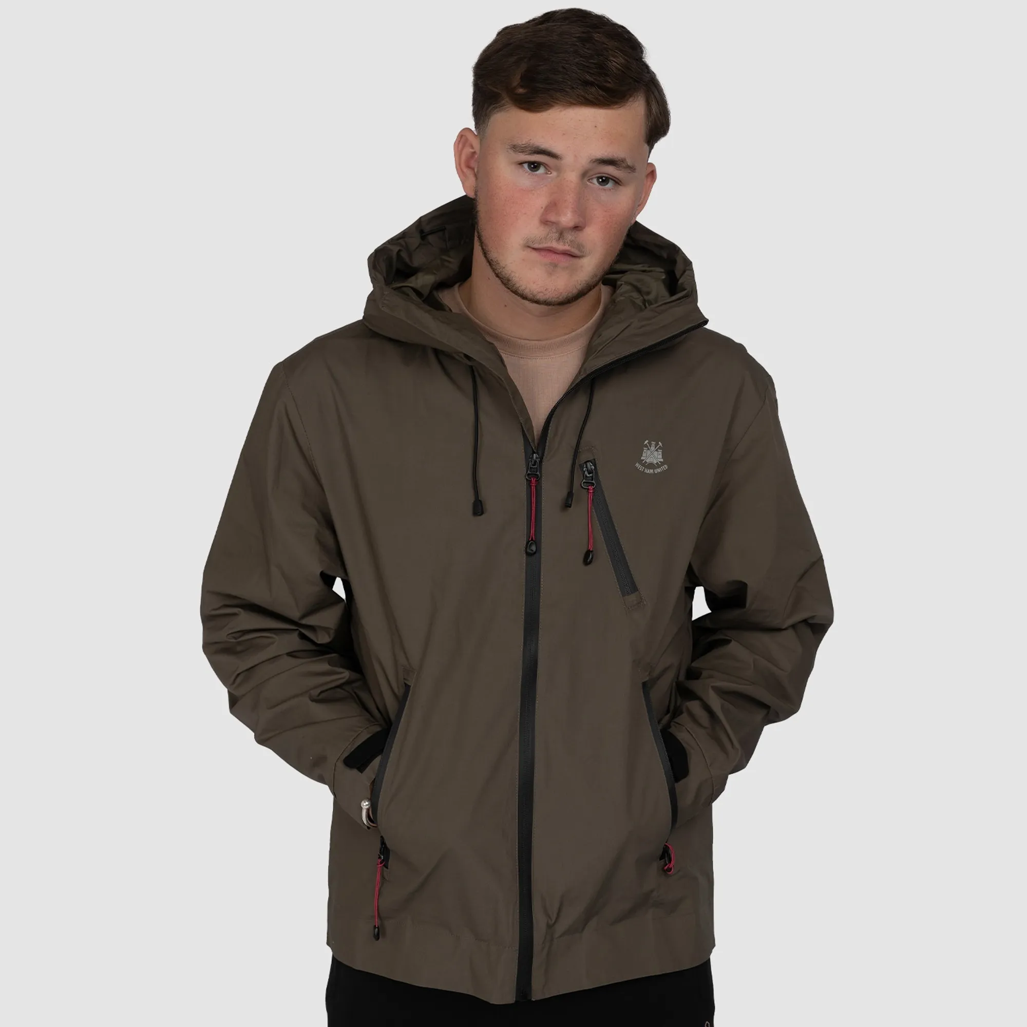 West Ham Adults Castle Shower Jacket