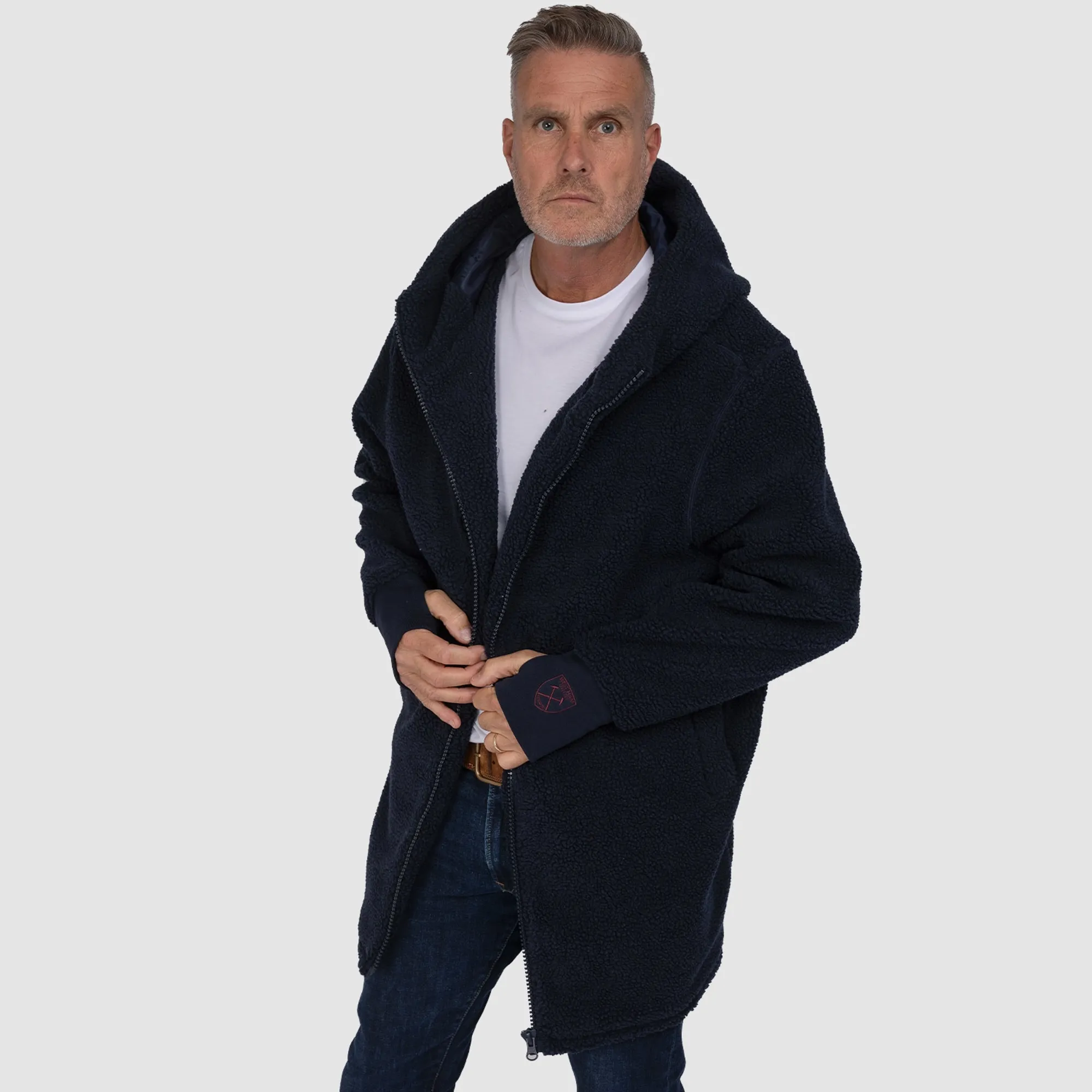 West Ham Adults Navy Lounger Jacket