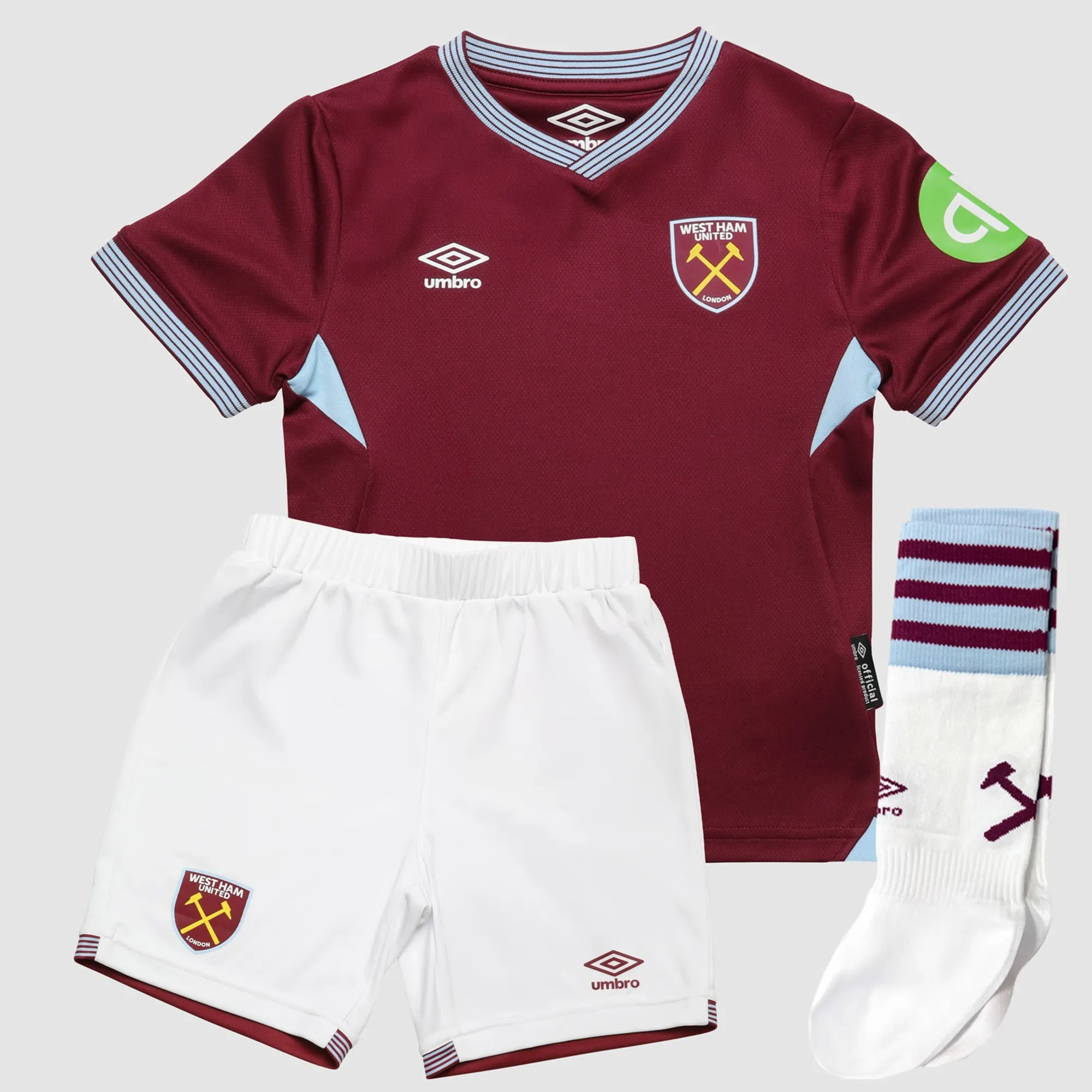 West Ham 25/26 Infant Home Kit